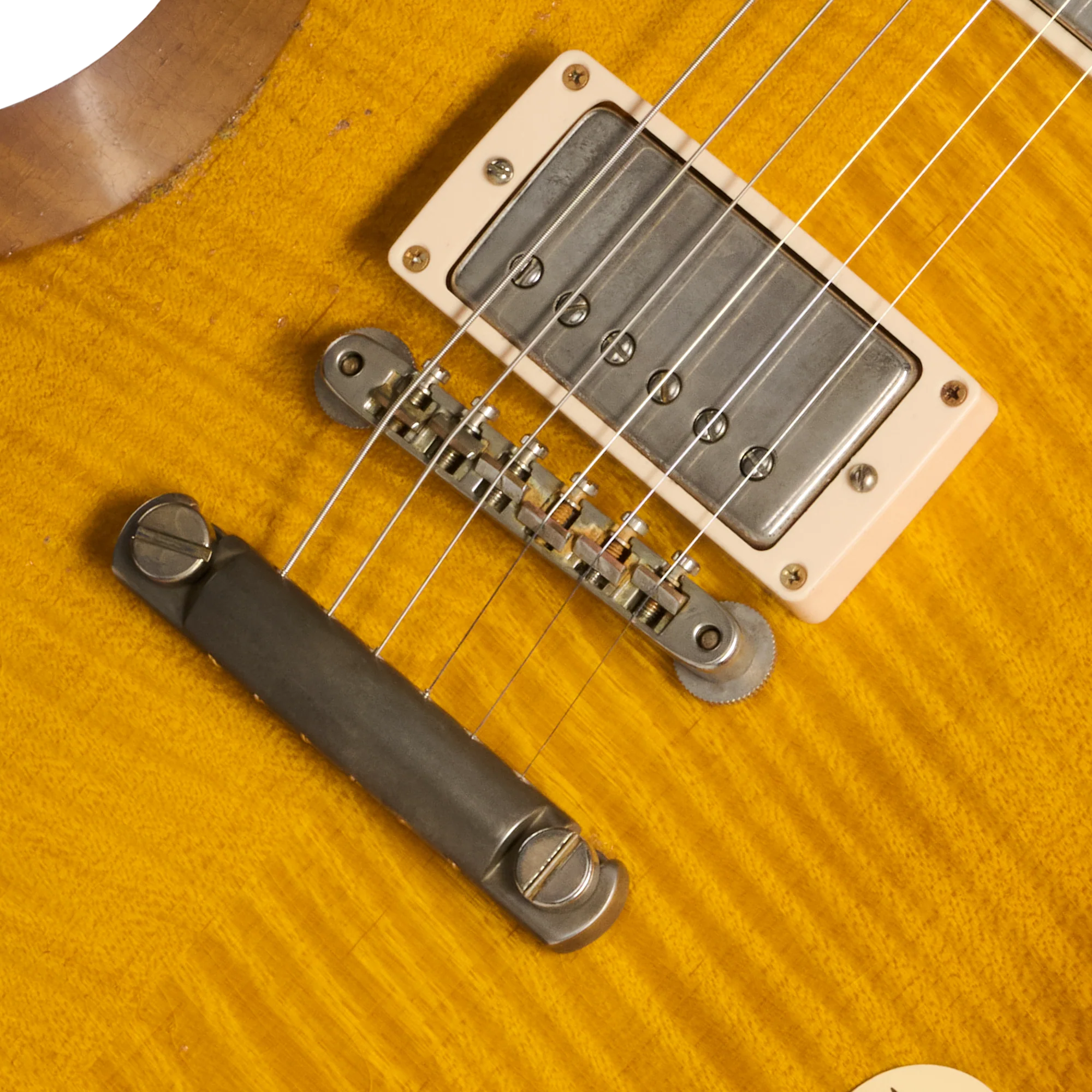 Gibson Custom 1961 Les Paul SG Standard Reissue with Figured Top, Light Aged, Lemon Burst 7 Gibson Custom 1961 Les Paul SG Standard Reissue with Figured Top, Light Aged, Lemon Burst