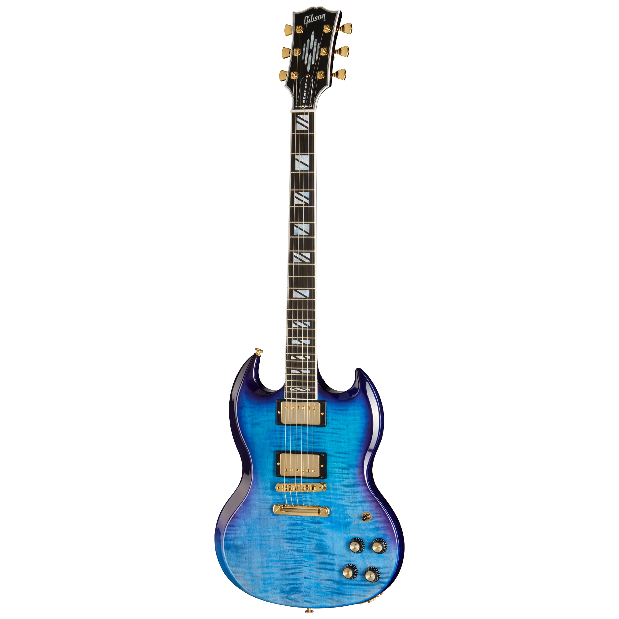 Gibson SG Supreme, Blueberry Burst, Exclusive 3 Gibson SG Supreme, Blueberry Burst, Exclusive