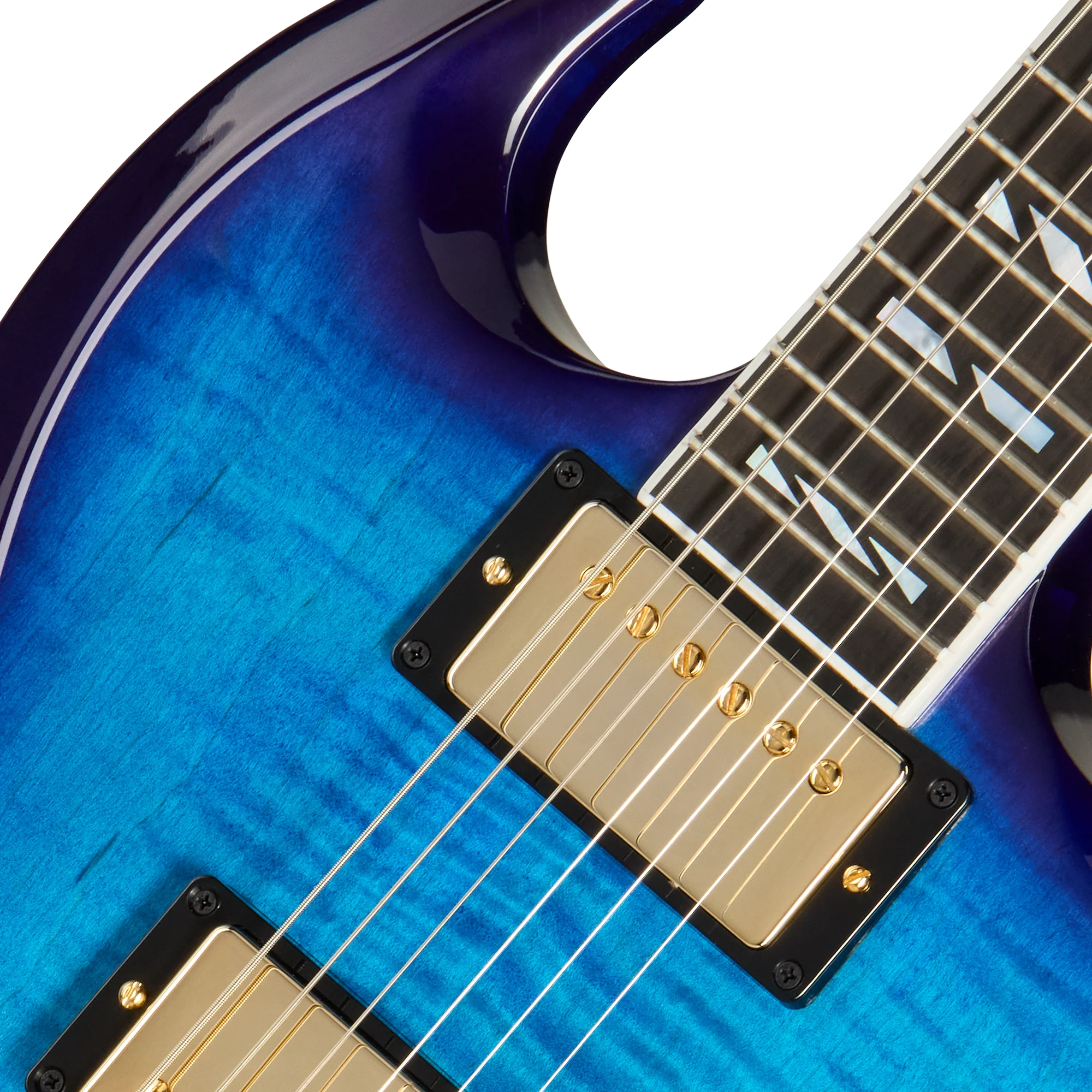 Gibson SG Supreme, Blueberry Burst, Exclusive 7 Gibson SG Supreme, Blueberry Burst, Exclusive