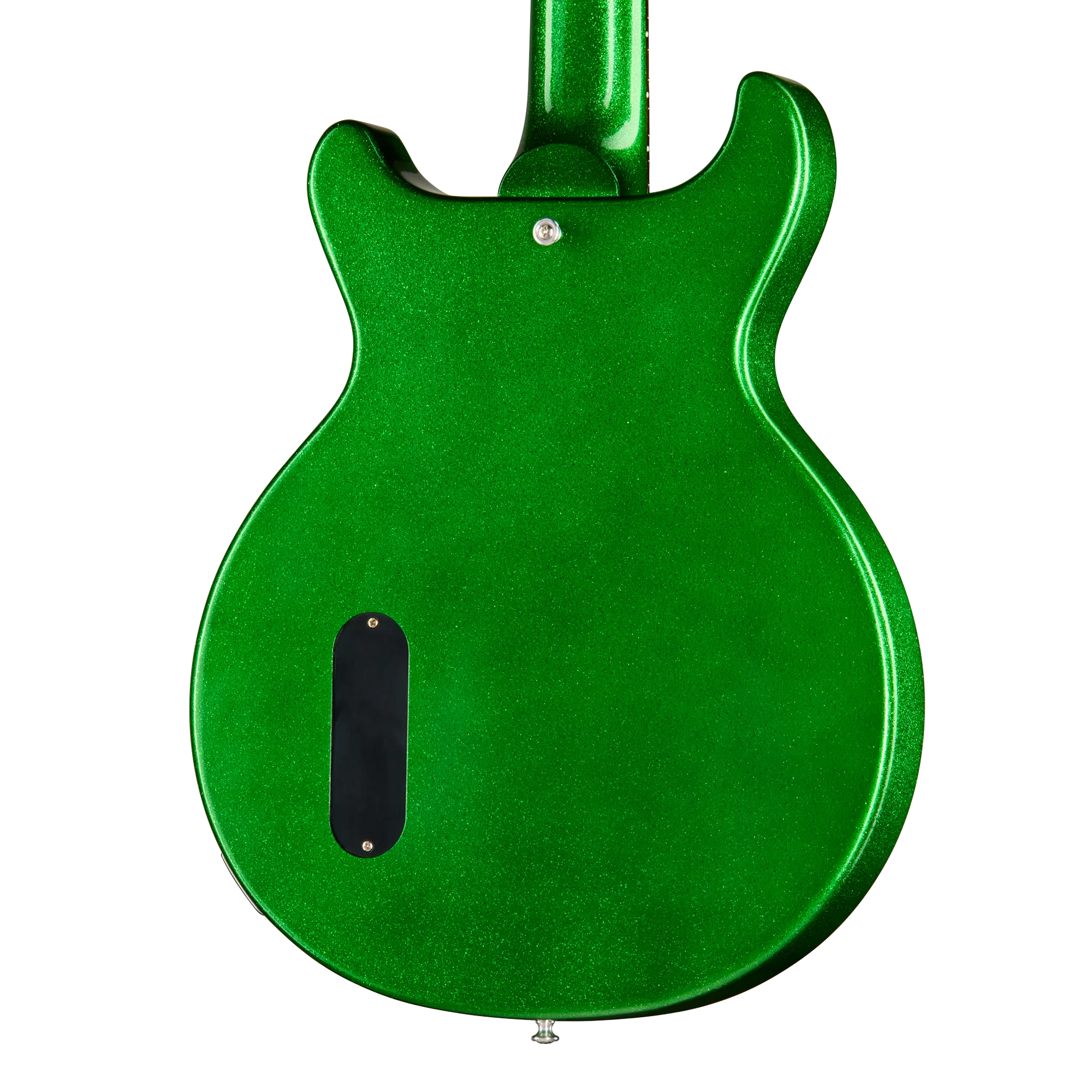 Gibson Custom 1960 Les Paul Junior Double Cut Reissue, VOS, Green Sparkle 2 Gibson Custom 1960 Les Paul Junior Double Cut Reissue, VOS, Green Sparkle