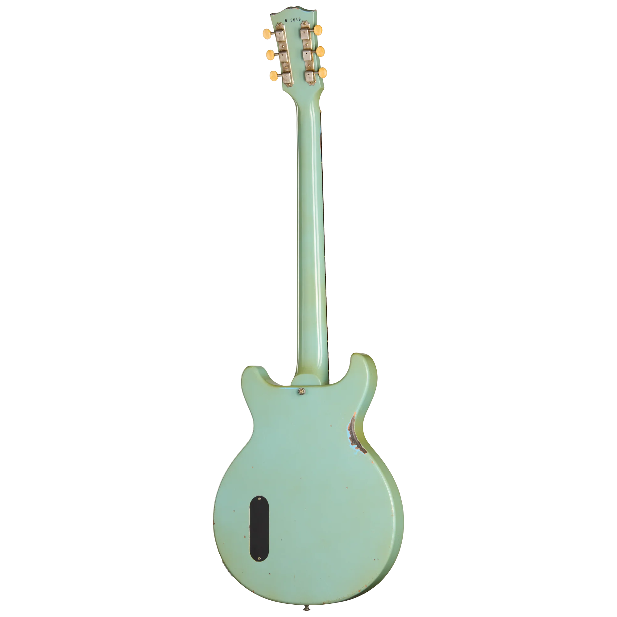 Gibson Custom 1958 Les Paul Junior Reissue, Heavy Aged, Maui Blue 4 Gibson Custom 1958 Les Paul Junior Reissue, Heavy Aged, Maui Blue