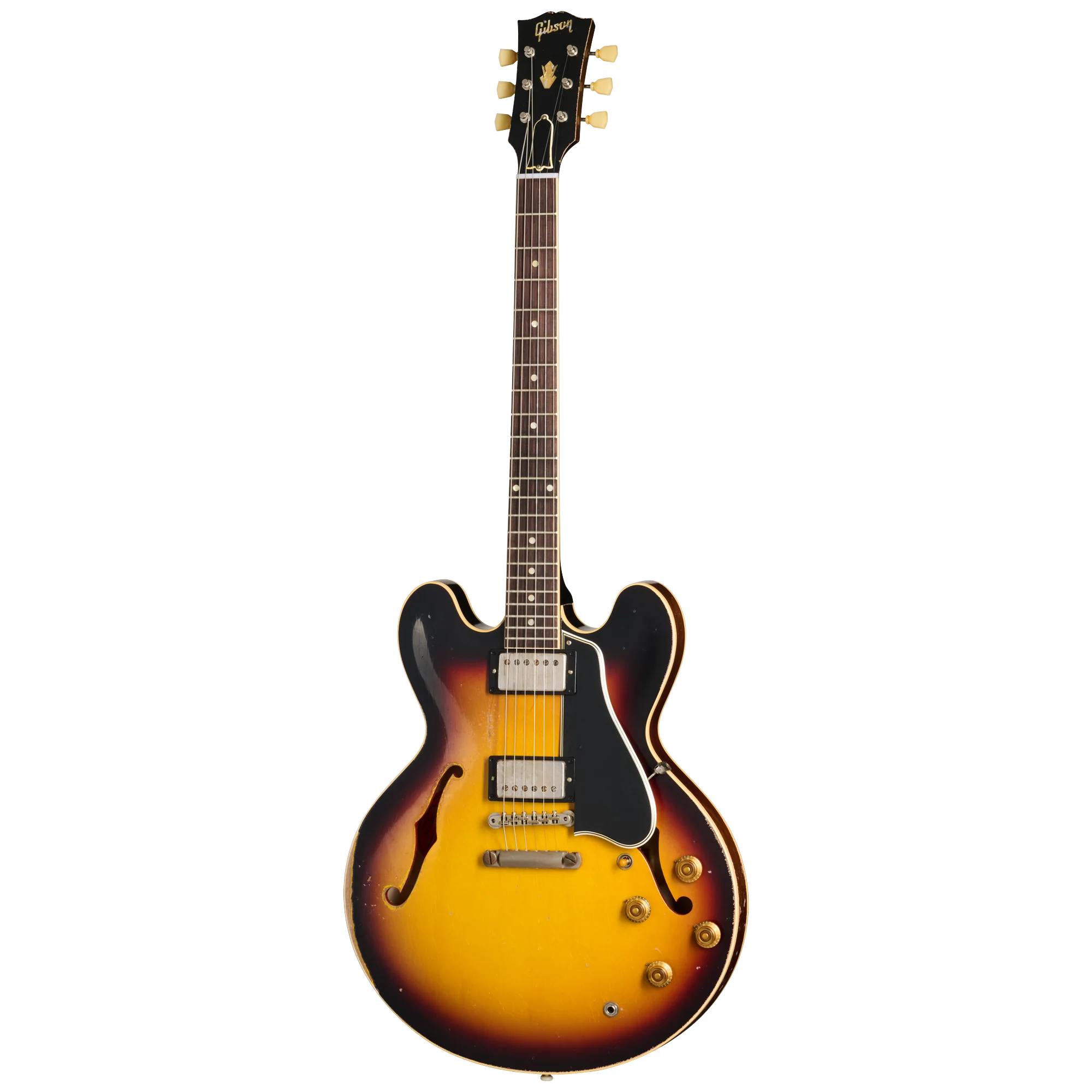 Gibson Custom 1959 ES-335 Reissue, Ultra Heavy Aged, Vintage Burst 2 Gibson Custom 1959 ES-335 Reissue, Ultra Heavy Aged, Vintage Burst