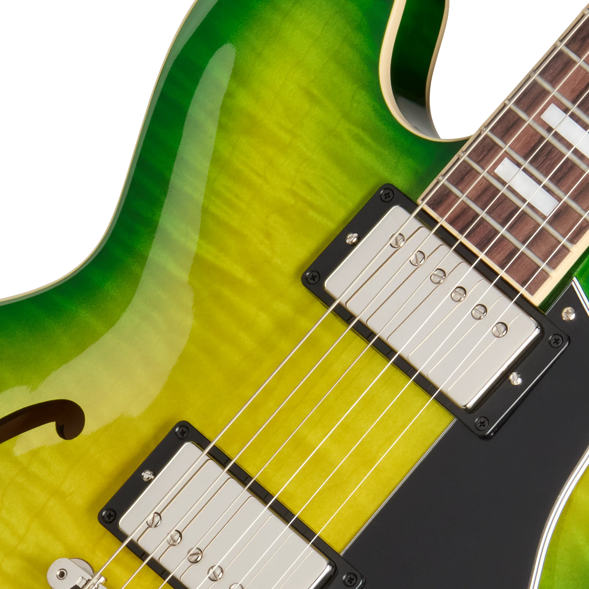 Gibson ES-335 Figured, Iguana Burst, Exclusive 7 Gibson ES-335 Figured, Iguana Burst, Exclusive