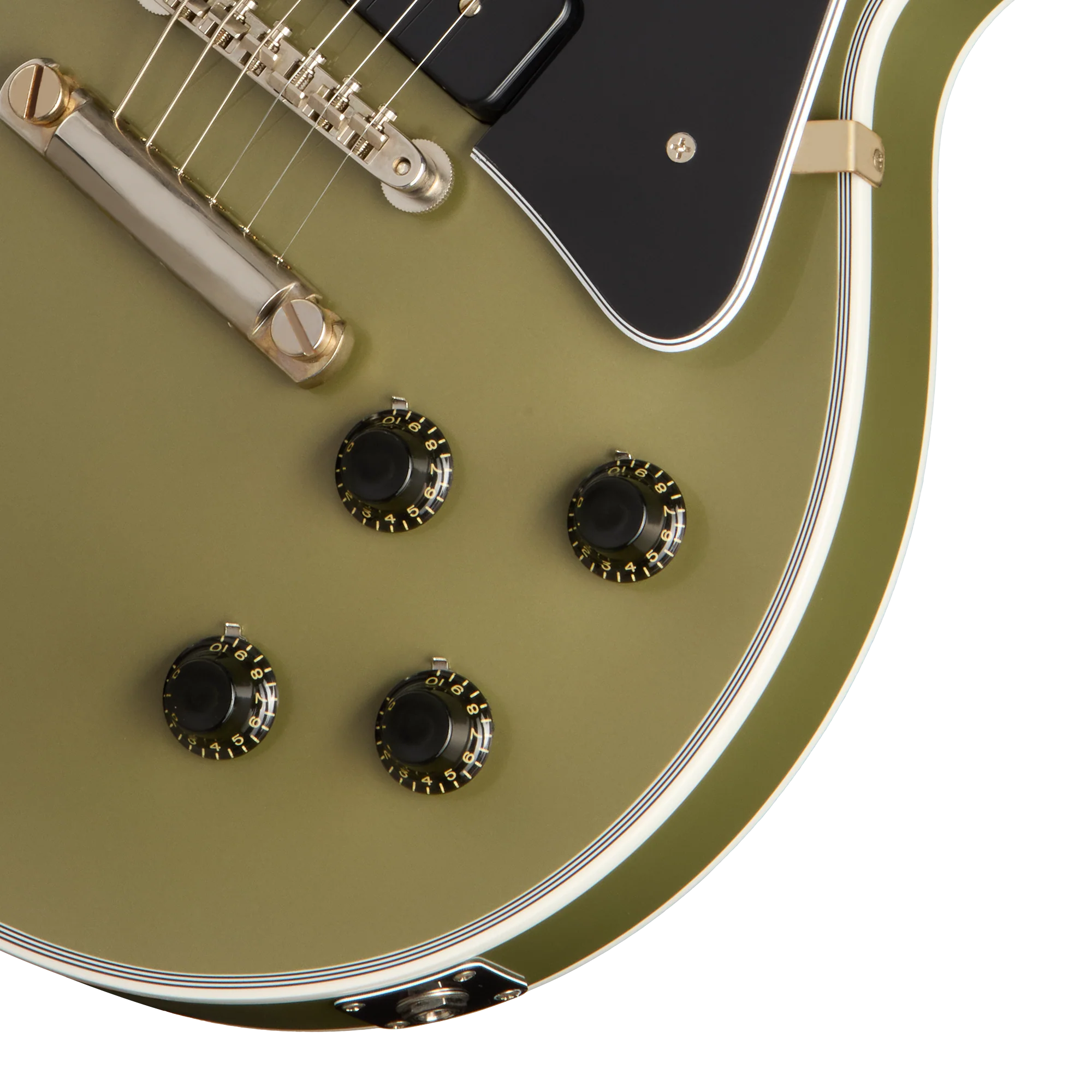Gibson Custom 1954 Les Paul Custom Reissue, Moss Mist 8 Gibson Custom 1954 Les Paul Custom Reissue, Moss Mist
