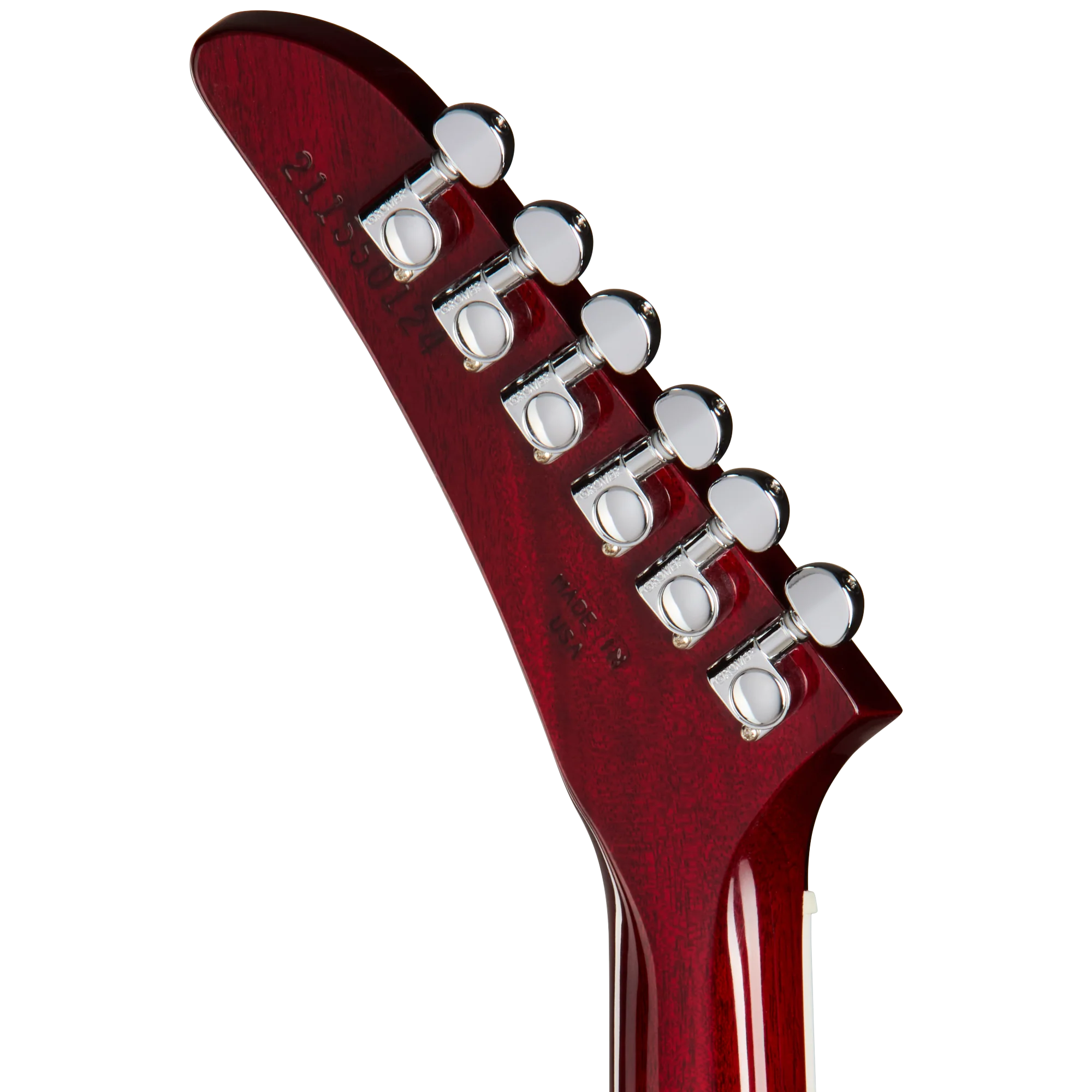 Gibson Victory Figured Top with Dirty Fingers, Wine Red Burst, Exclusive 6 Gibson Victory Figured Top with Dirty Fingers, Wine Red Burst, Exclusive