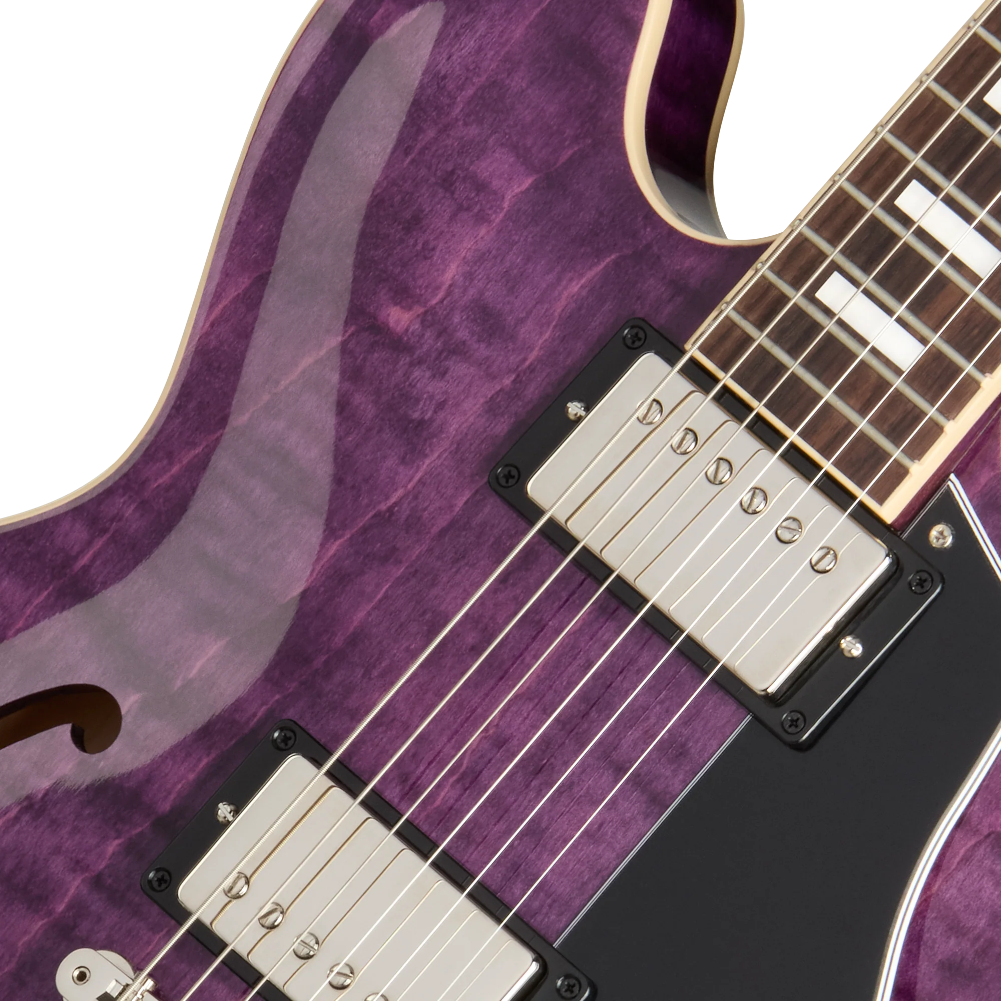Gibson ES-335 Figured, Translucent Purple, Exclusive 7 Gibson ES-335 Figured, Translucent Purple, Exclusive