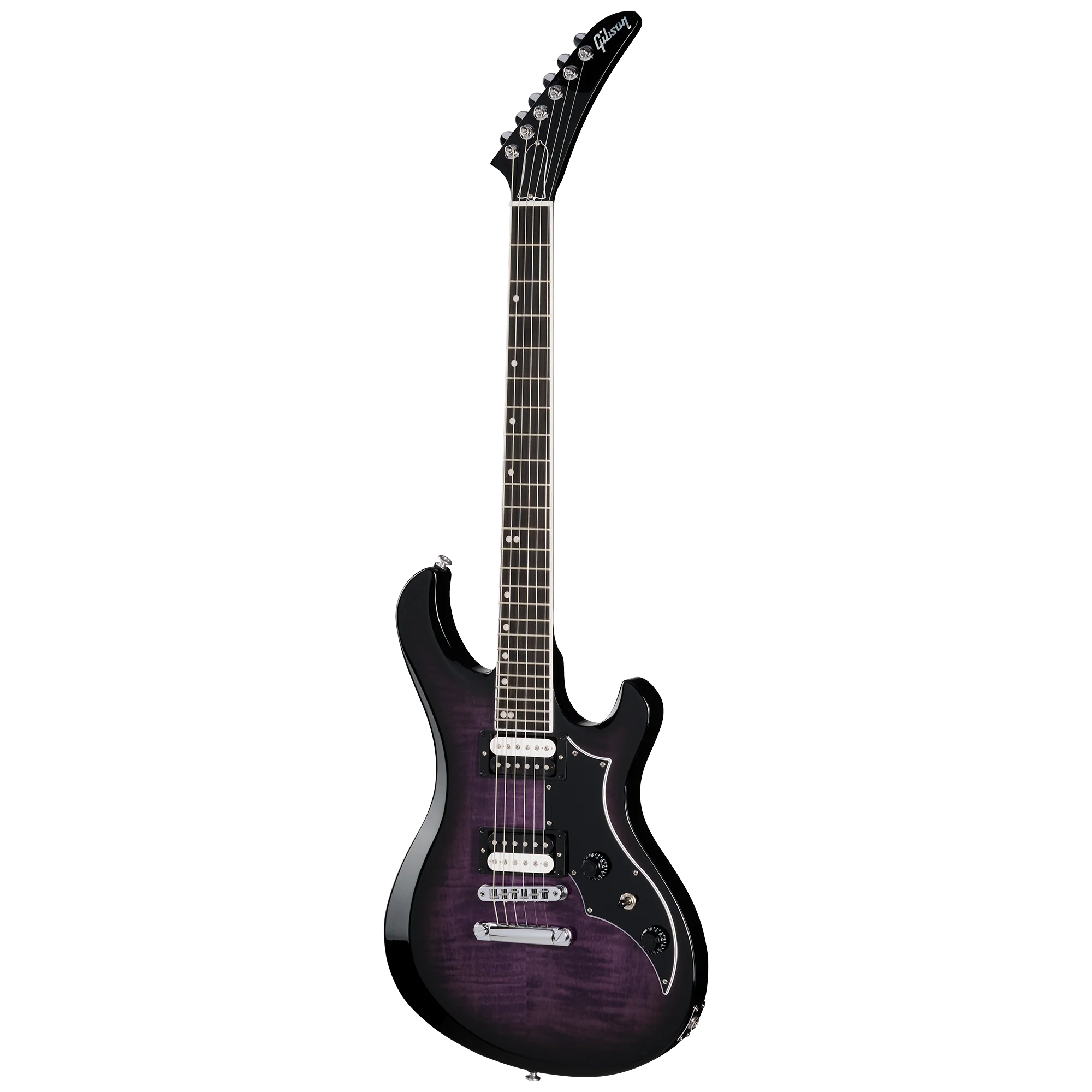 Gibson Victory Figured Top, Dark Purple Burst 3 Gibson Victory Figured Top, Dark Purple Burst