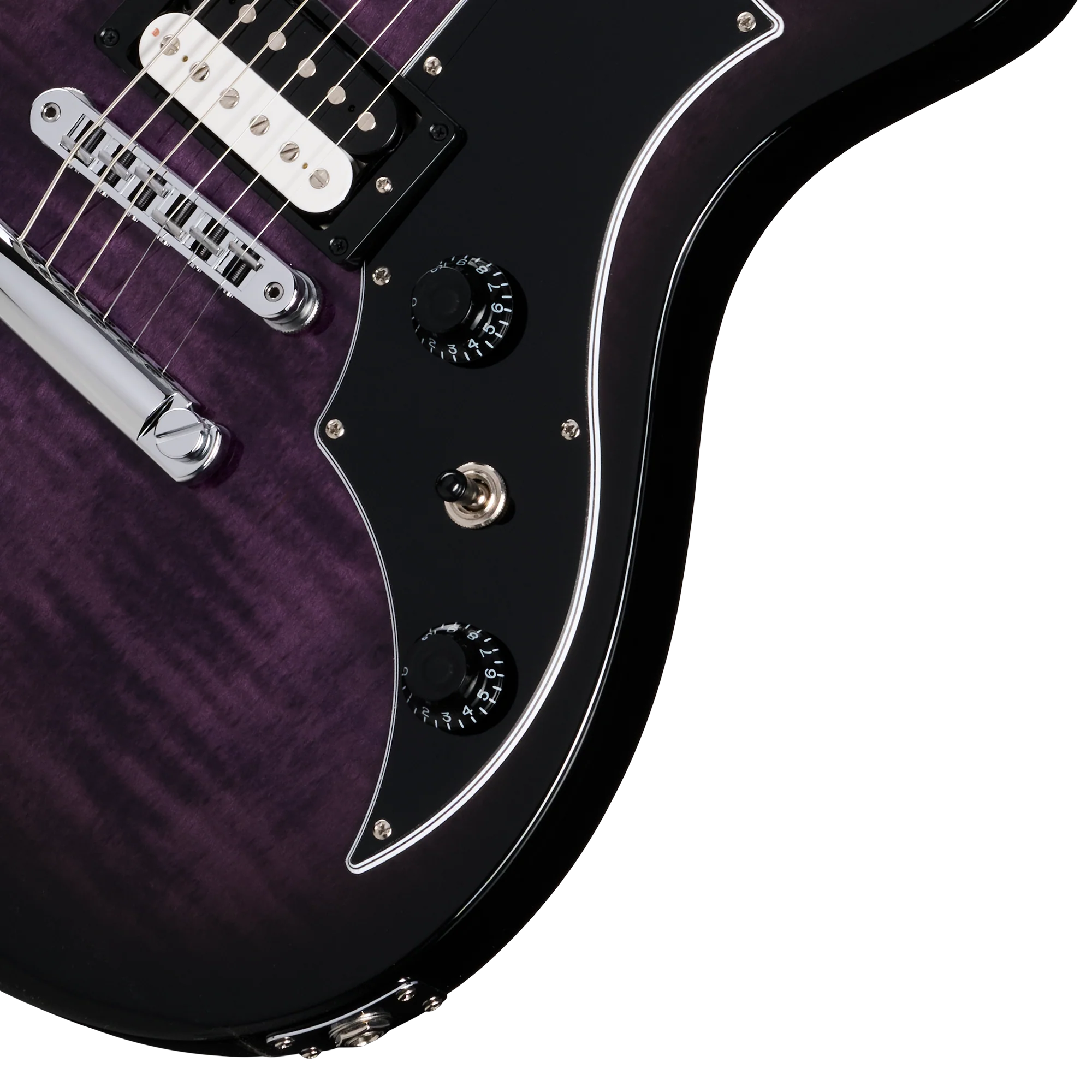 Gibson Victory Figured Top, Dark Purple Burst 8 Gibson Victory Figured Top, Dark Purple Burst