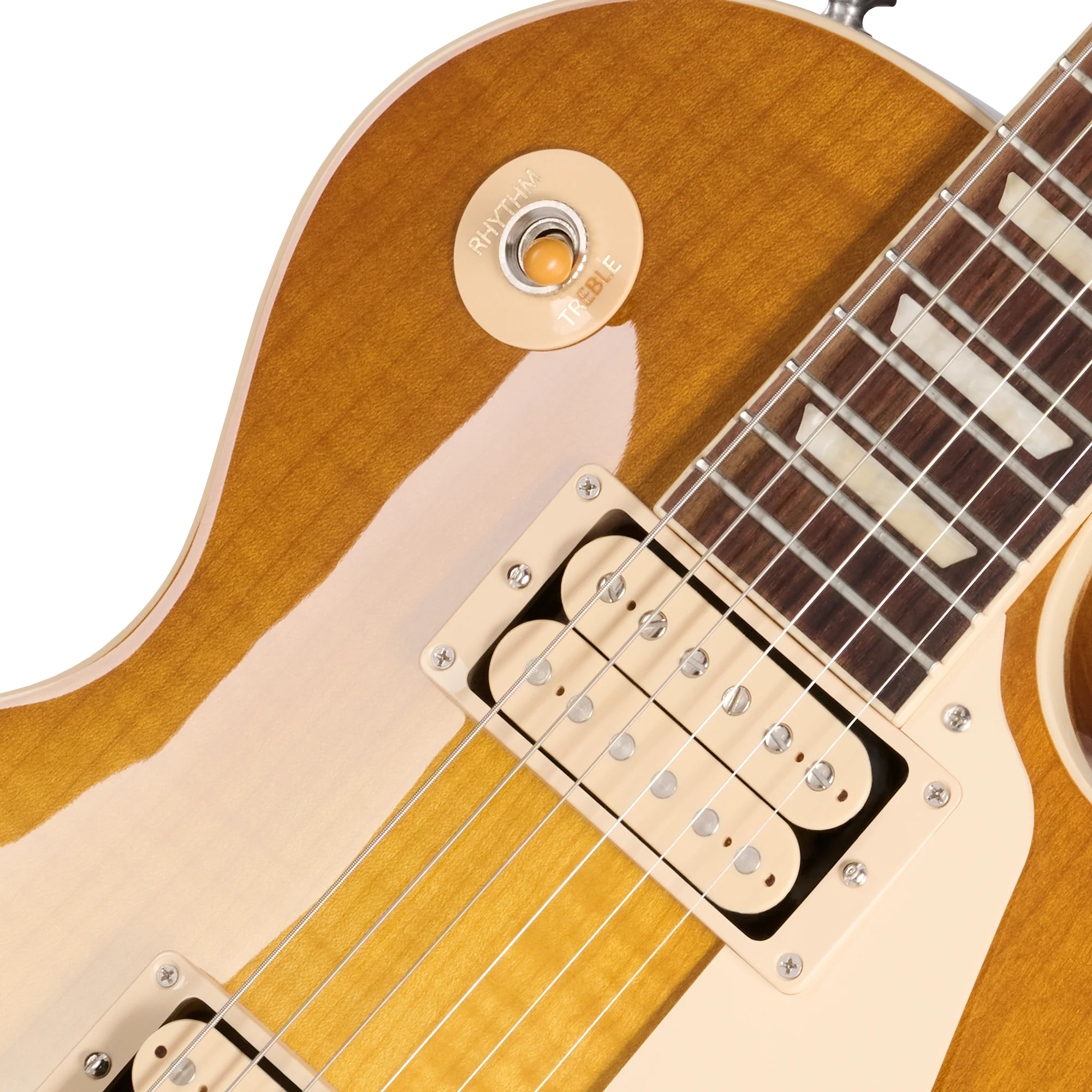 Gibson Les Paul Standard 50s Double Trouble, Vintage Honey Burst 7 Gibson Les Paul Standard 50s Double Trouble, Vintage Honey Burst