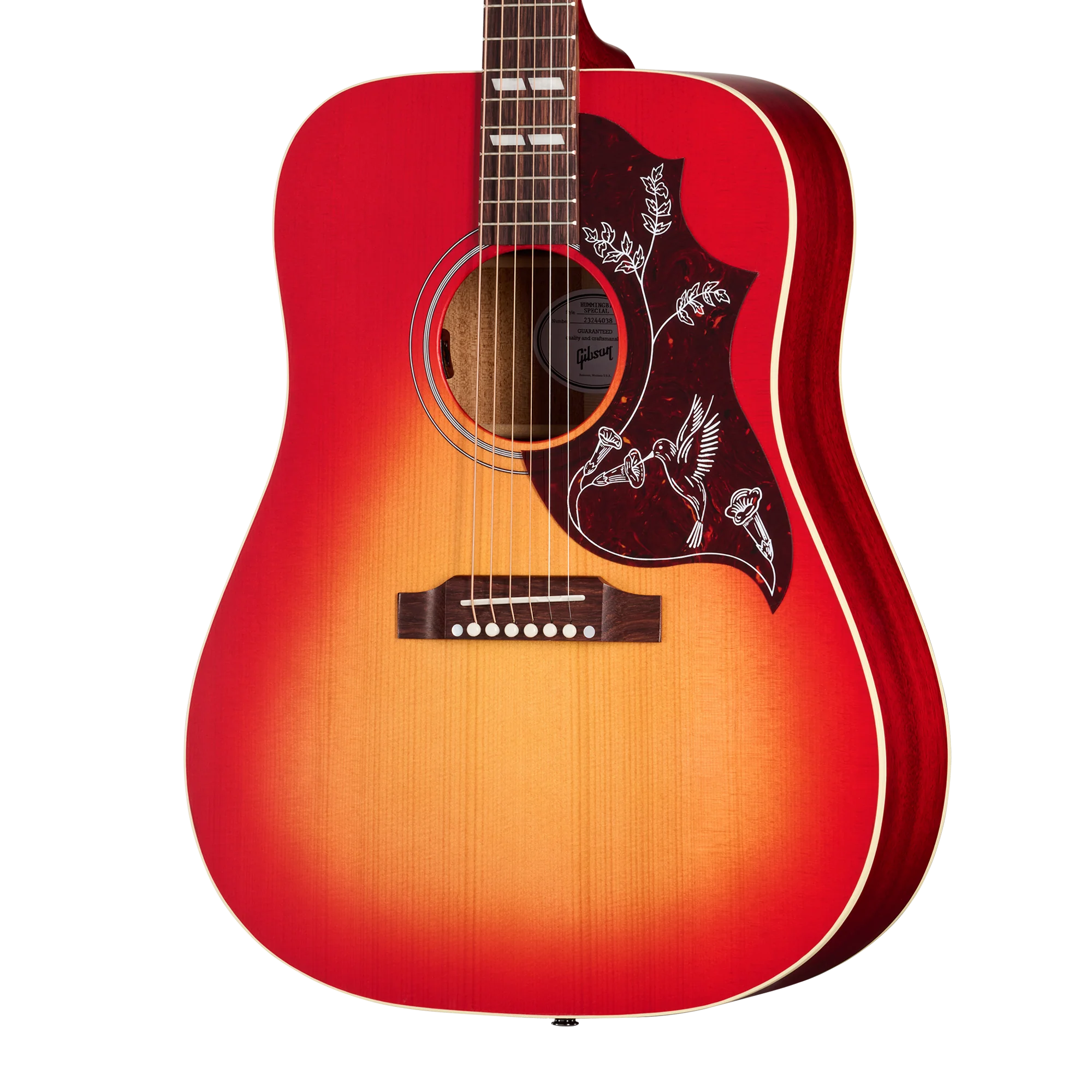 Gibson Hummingbird Special, Satin Vintage Cherry Sunburst