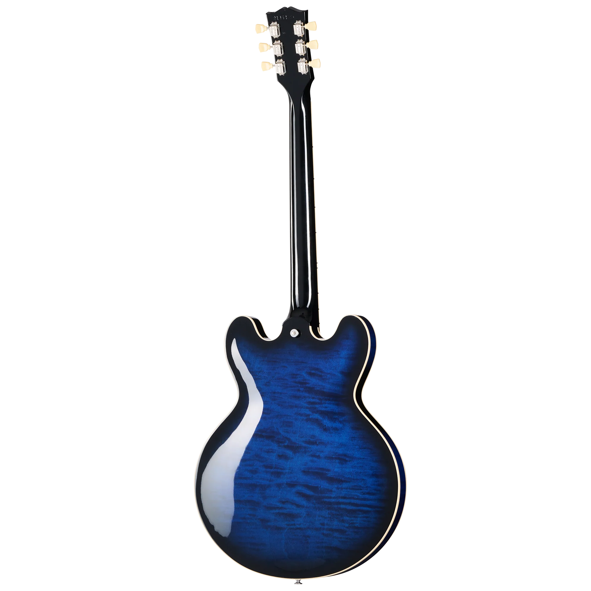 Gibson ES-335 Figured Custom Color, Deep Ocean Burst 4 Gibson ES-335 Figured Custom Color, Deep Ocean Burst