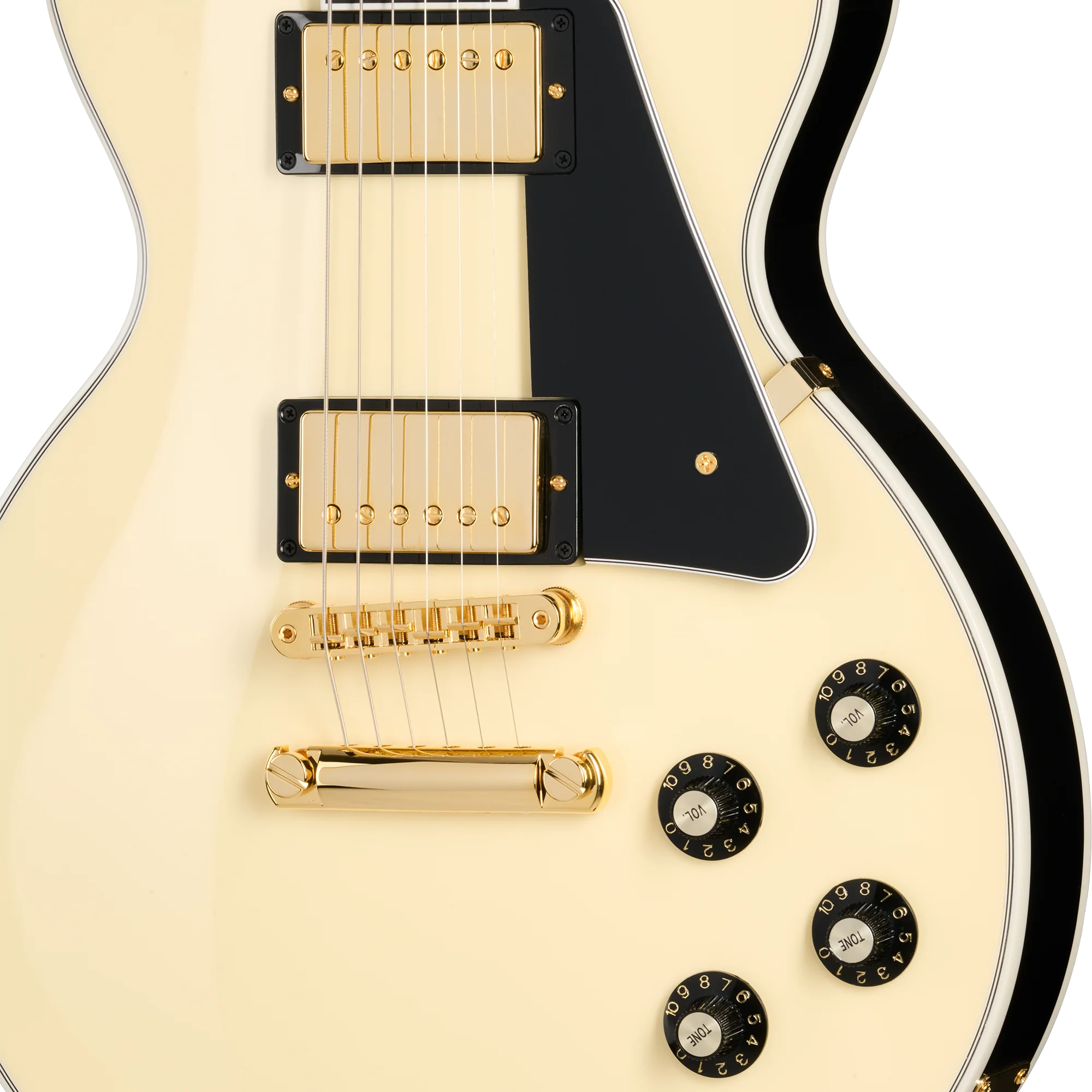 Gibson Les Paul Custom 70s, Buttercream Top 7 Gibson Les Paul Custom 70s, Buttercream Top