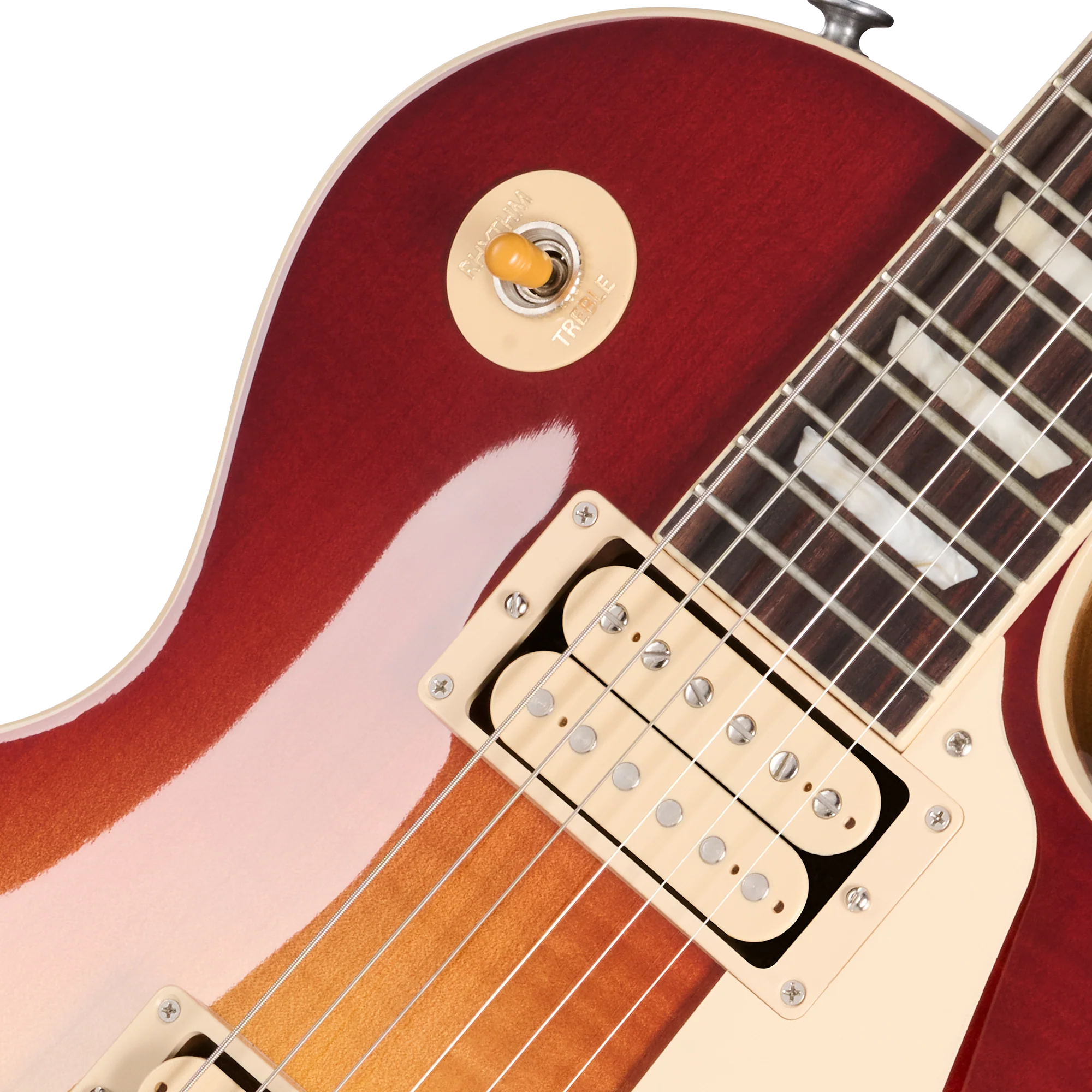 Gibson Les Paul Standard 50s Double Trouble, Vintage Bourbon Burst 7 Gibson Les Paul Standard 50s Double Trouble, Vintage Bourbon Burst