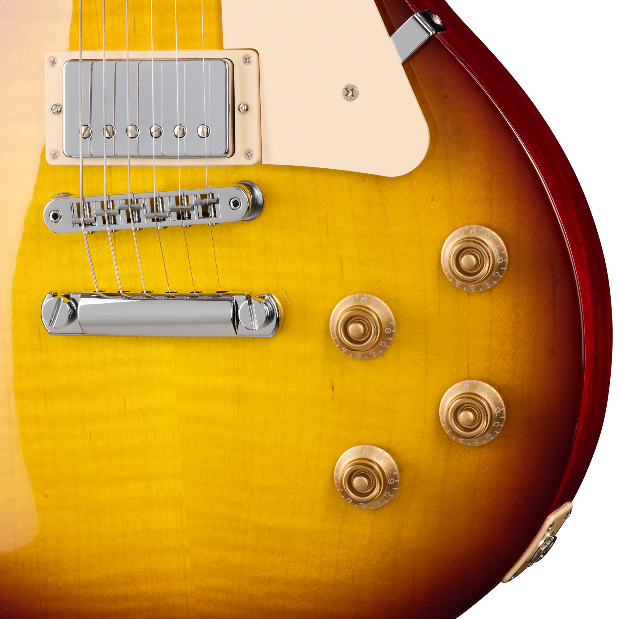 Gibson Les Paul Studio Figured Top, Iced Tea, Exclusive 4 Gibson Les Paul Studio Figured Top, Iced Tea, Exclusive