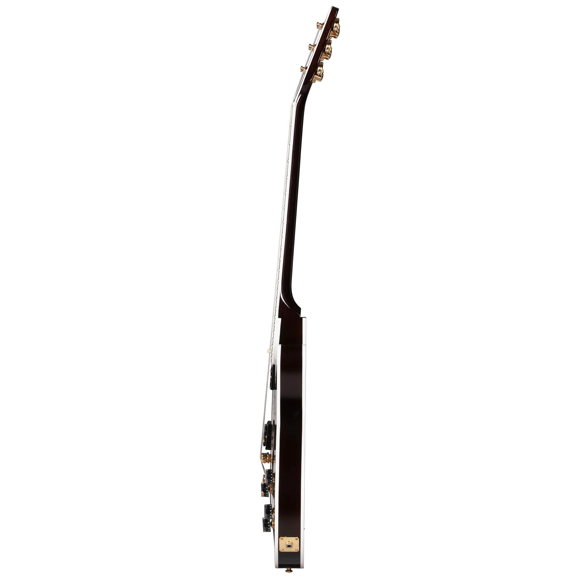 Gibson Custom Les Paul Custom 5A Quilt with F-Holes, Cobra Burst 4 Gibson Custom Les Paul Custom 5A Quilt with F-Holes, Cobra Burst