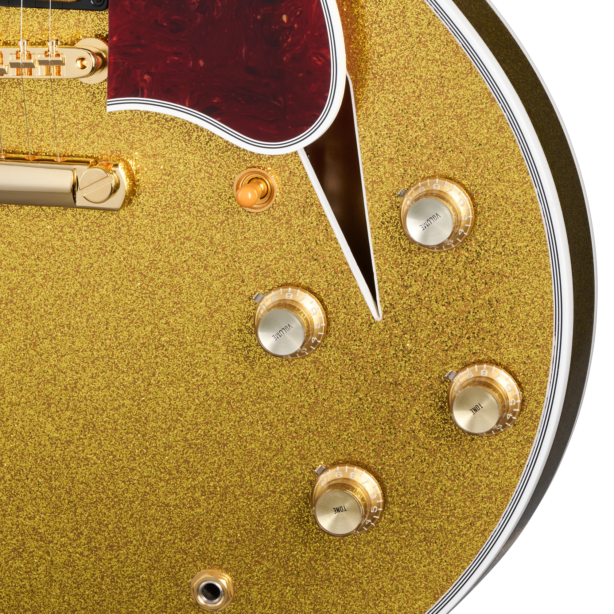 Gibson Custom 1959 ES-355 Reissue with Diamond F-Holes, Gloss, Gold Sparkle 8 Gibson Custom 1959 ES-355 Reissue with Diamond F-Holes, Gloss, Gold Sparkle