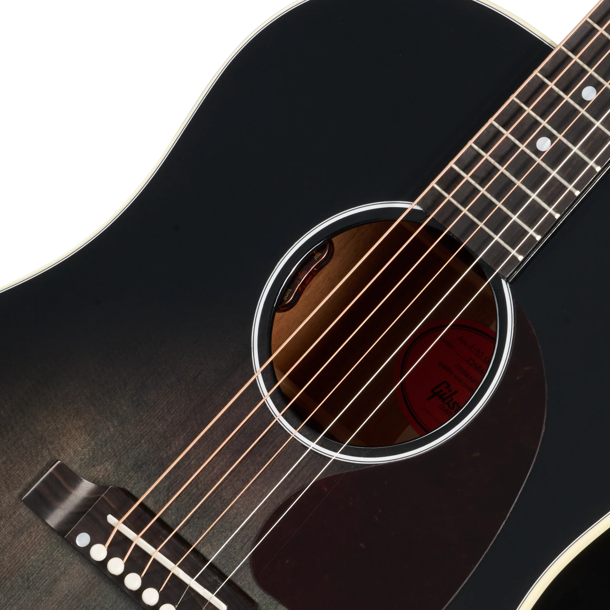 Gibson Custom J-45 Standard, Cobra Burst 7 Gibson Custom J-45 Standard, Cobra Burst