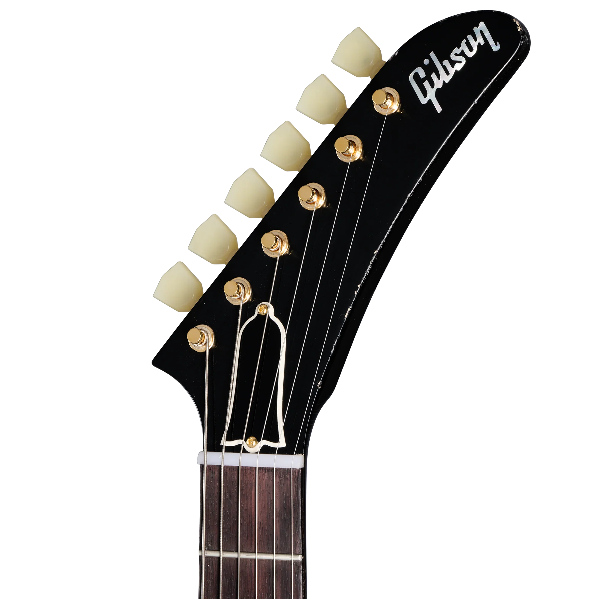 Gibson Custom 1958 Korina Explorer Reissue, Light Aged, Ebony 5 Gibson Custom 1958 Korina Explorer Reissue, Light Aged, Ebony