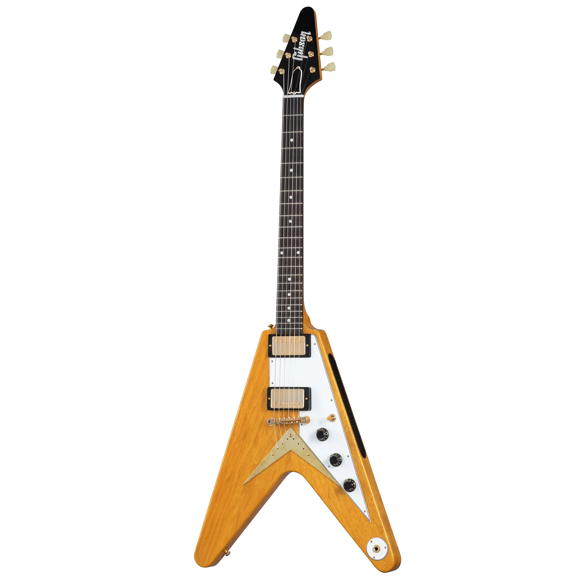 Gibson Custom 1958 Korina Flying V Reissue, Natural 2 Gibson Custom 1958 Korina Flying V Reissue, Natural