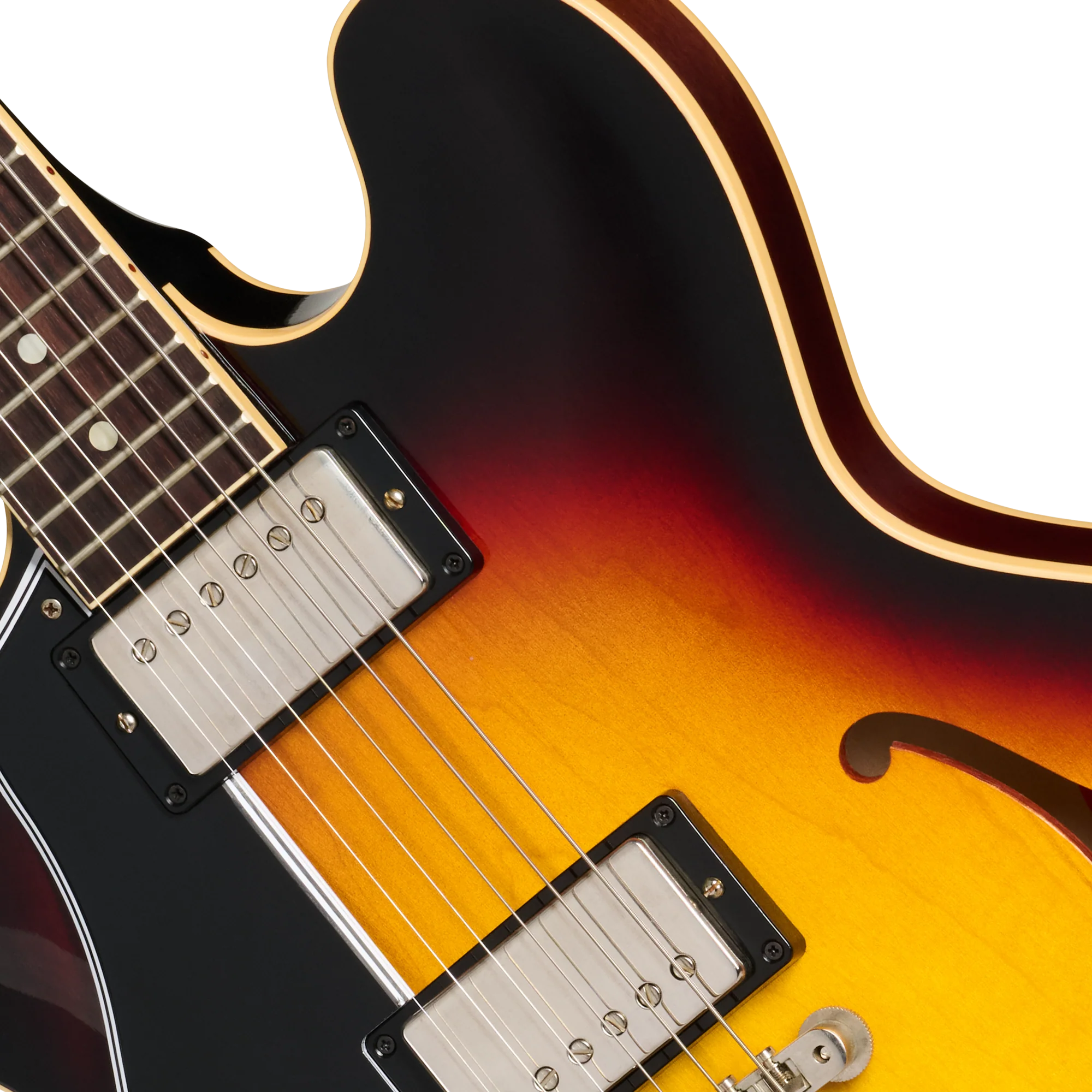 Gibson Custom 1959 ES-335 Reissue, Left-Handed, VOS, Vintage Burst 7 Gibson Custom 1959 ES-335 Reissue, Left-Handed, VOS, Vintage Burst