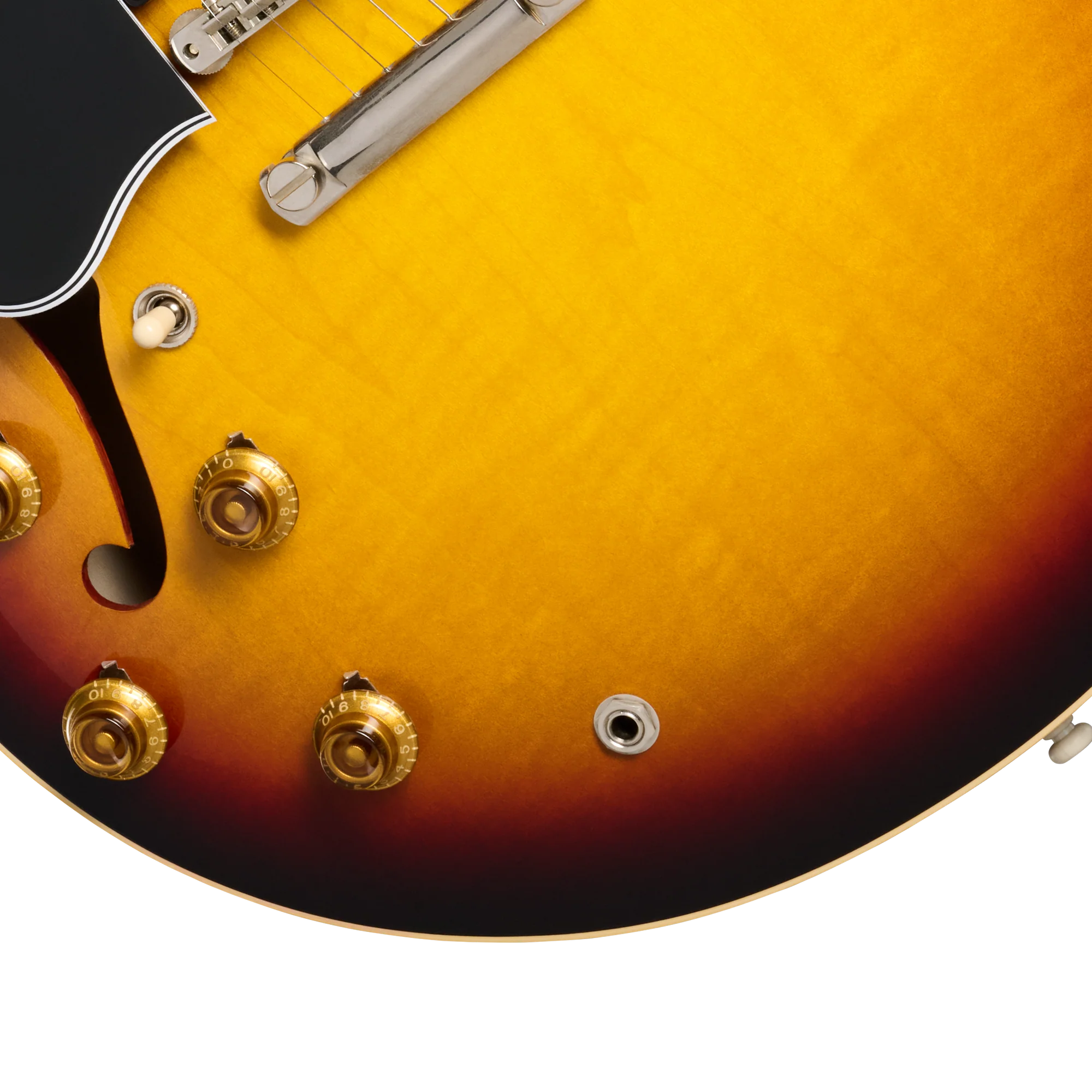 Gibson Custom 1959 ES-335 Reissue, Left-Handed, VOS, Vintage Burst 8 Gibson Custom 1959 ES-335 Reissue, Left-Handed, VOS, Vintage Burst