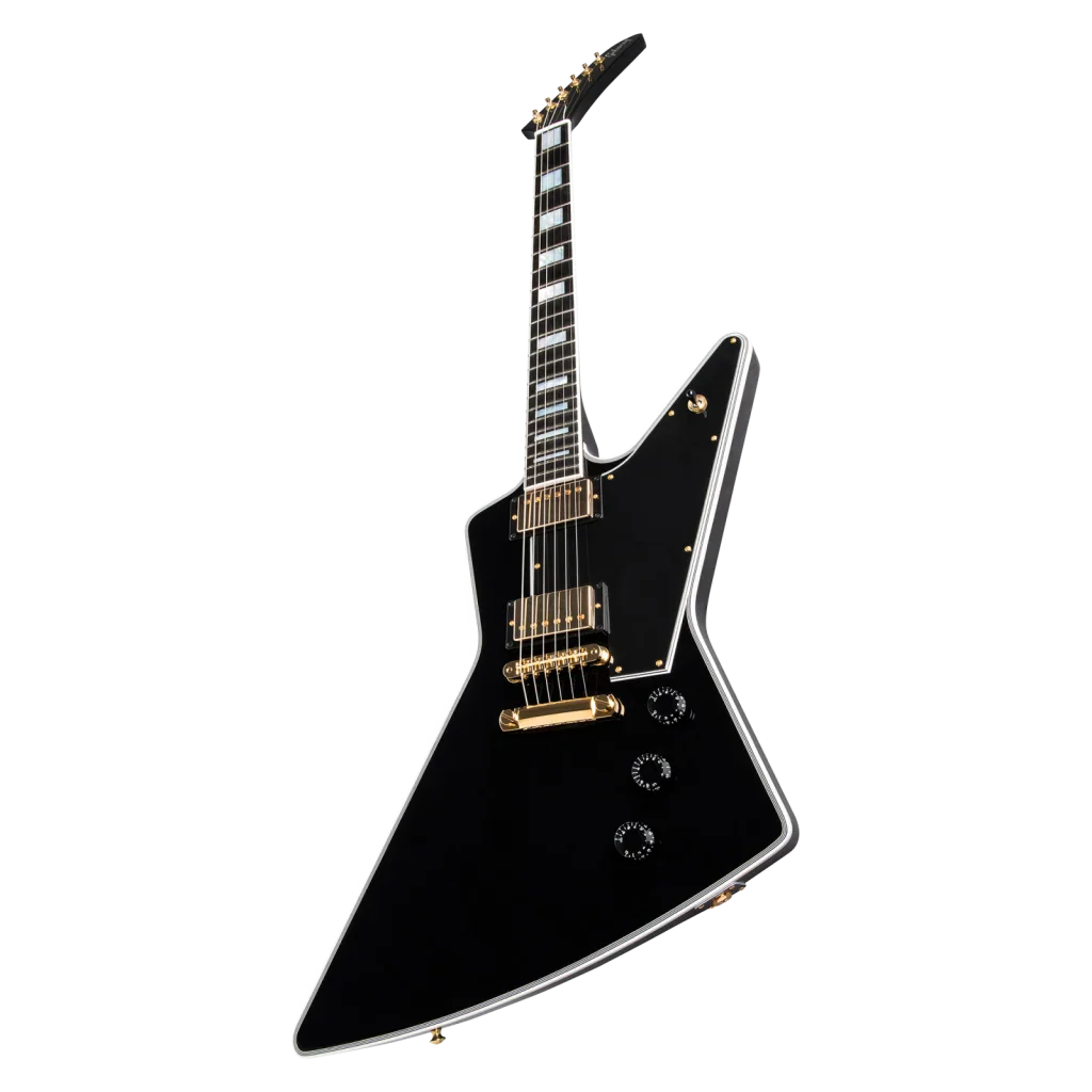 Gibson Custom Explorer Custom, Ebony, Gloss 4 Gibson Custom Explorer Custom, Ebony, Gloss