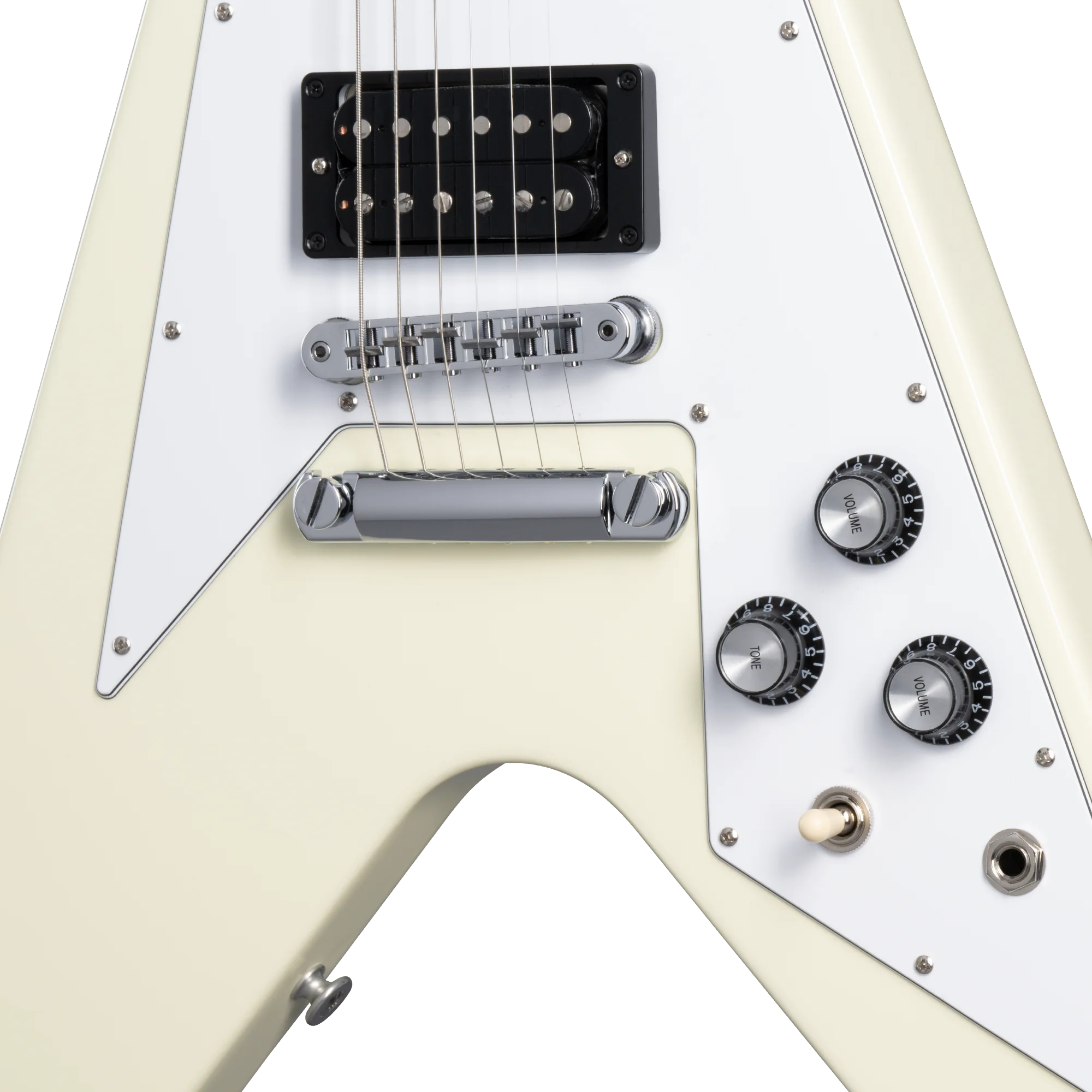 Gibson Flying V 70s, Classic White 7 Gibson Flying V 70s, Classic White