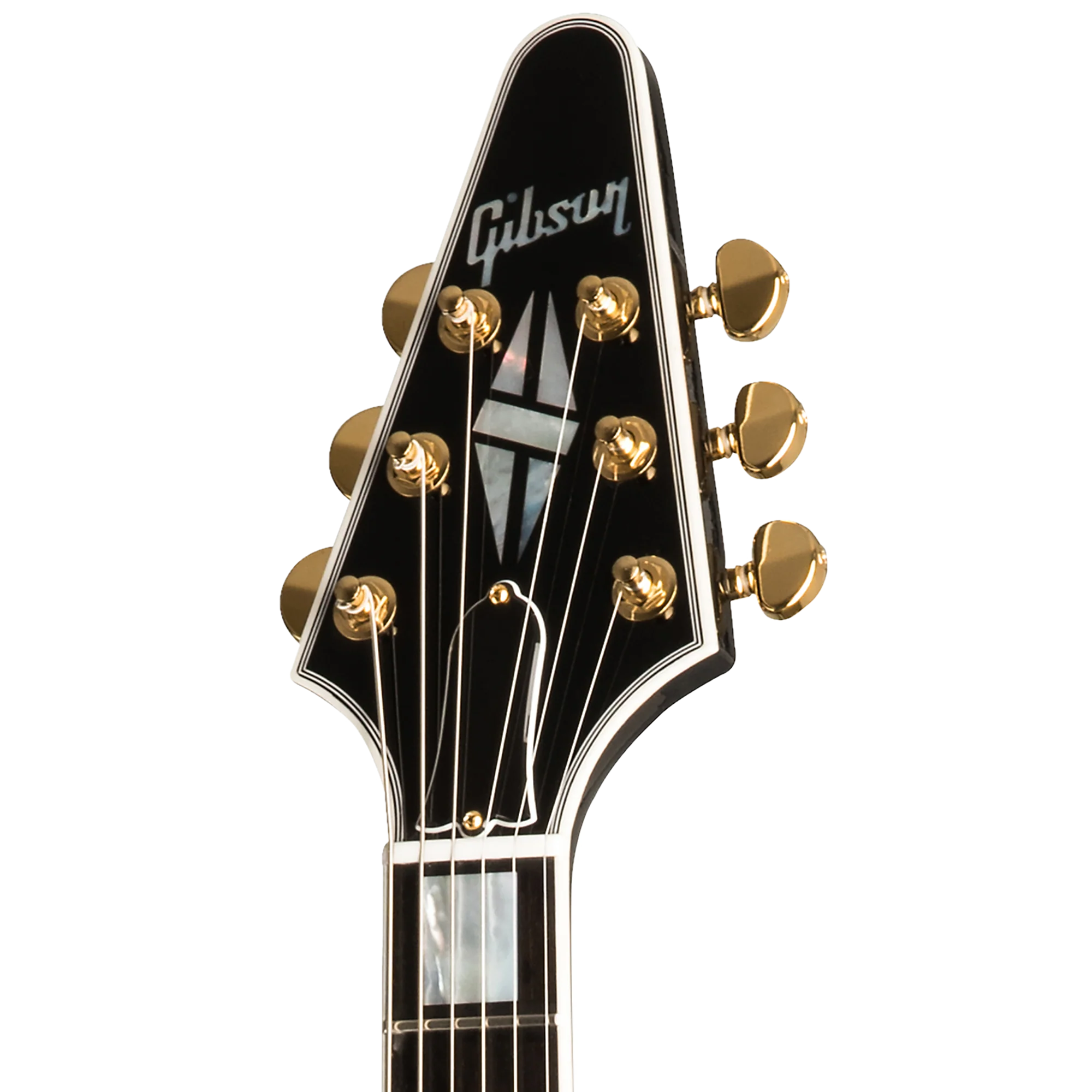 Gibson Custom Flying V Custom, Ebony, Gloss 5 Gibson Custom Flying V Custom, Ebony, Gloss