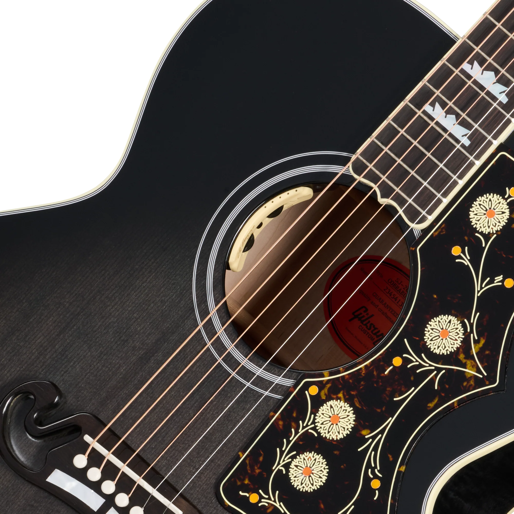 Gibson Custom SJ-200 Standard, Cobra Burst 8 Gibson Custom SJ-200 Standard, Cobra Burst
