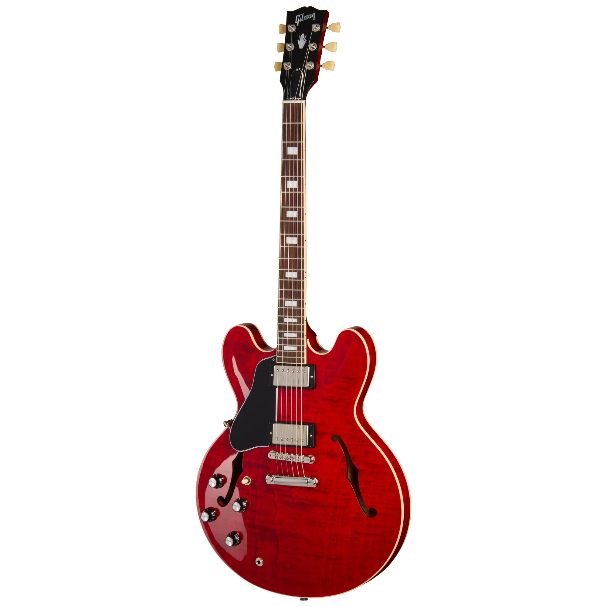 Gibson ES-335 Figured, Left-Handed, Sixties Cherry 3 Gibson ES-335 Figured, Left-Handed, Sixties Cherry
