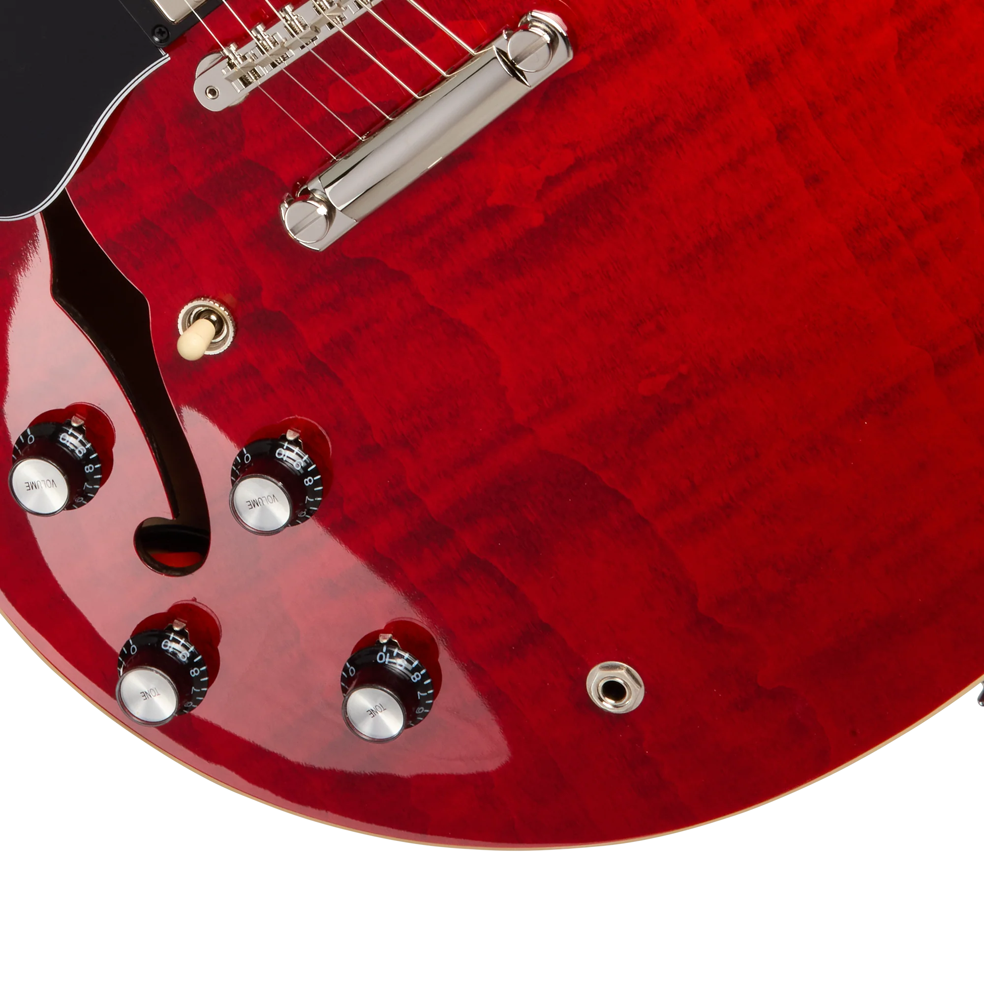 Gibson ES-335 Figured, Left-Handed, Sixties Cherry 8 Gibson ES-335 Figured, Left-Handed, Sixties Cherry