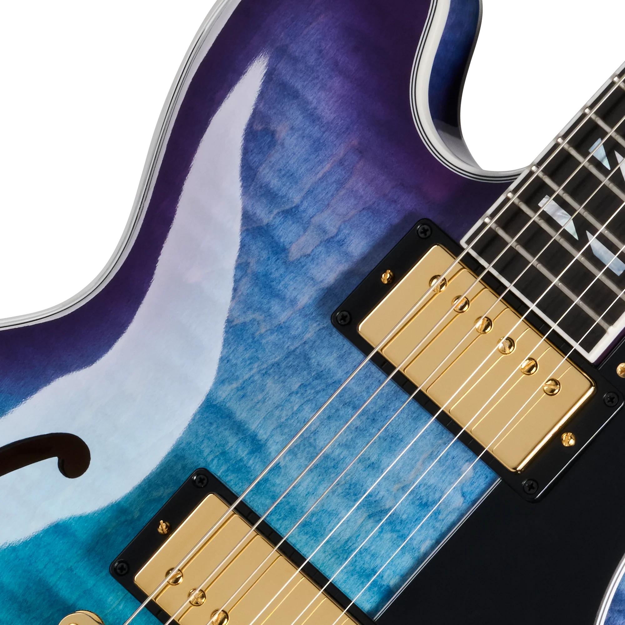 Gibson ES Supreme, Blueberry Burst 7 Gibson ES Supreme, Blueberry Burst