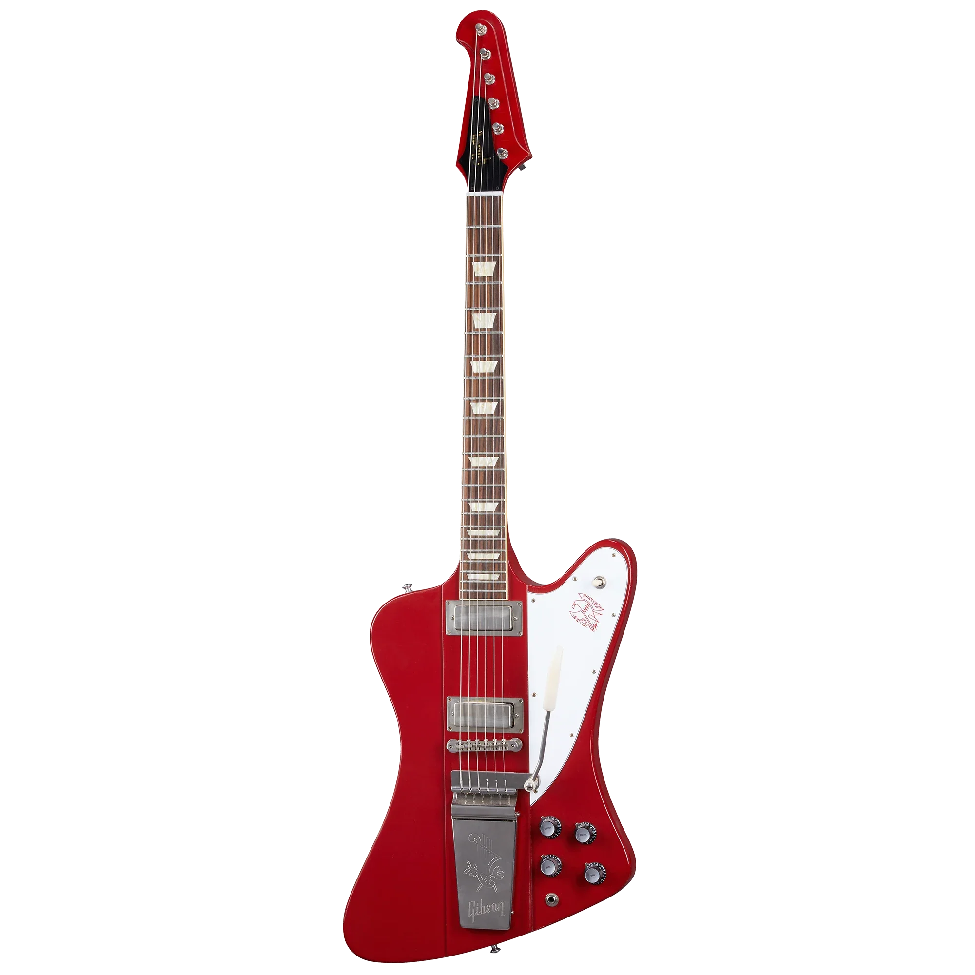 Gibson Custom 1963 Firebird V with Maestro Vibrola, Light Aged, Cardinal Red 2 Gibson Custom 1963 Firebird V with Maestro Vibrola, Light Aged, Cardinal Red