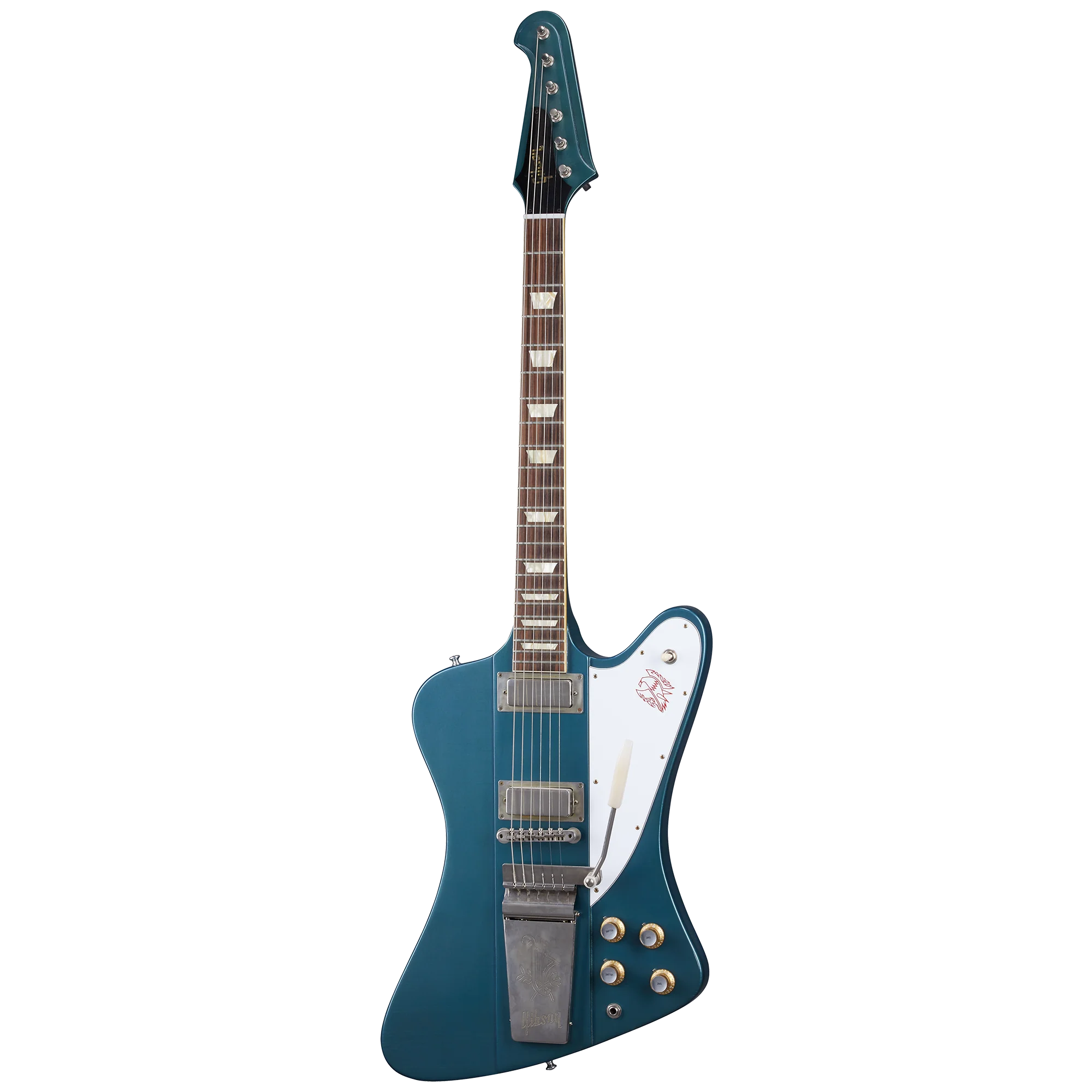 Gibson Custom 1963 Firebird V with Maestro Vibrola, Ultra Light Aged, Pelham Blue 3 Gibson Custom 1963 Firebird V with Maestro Vibrola, Ultra Light Aged, Pelham Blue