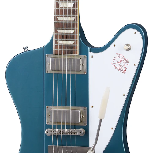 Gibson Custom 1963 Firebird V with Maestro Vibrola, Ultra Light Aged, Pelham Blue 8 Gibson Custom 1963 Firebird V with Maestro Vibrola, Ultra Light Aged, Pelham Blue