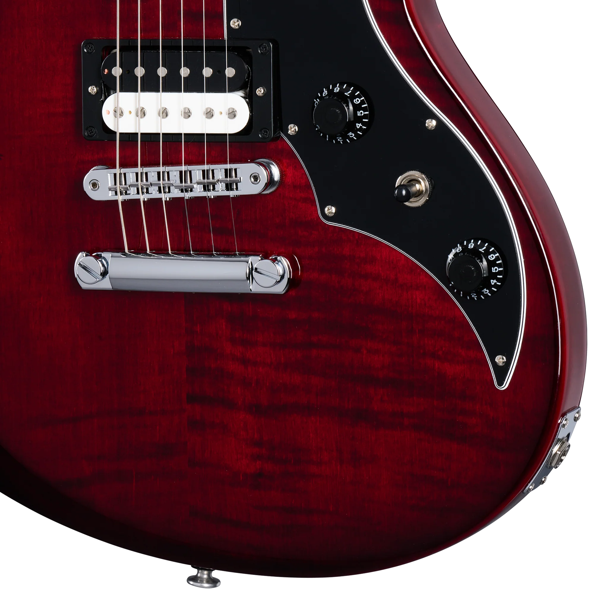 Gibson Victory Figured Top, Wine Red Burst 7 Gibson Victory Figured Top, Wine Red Burst
