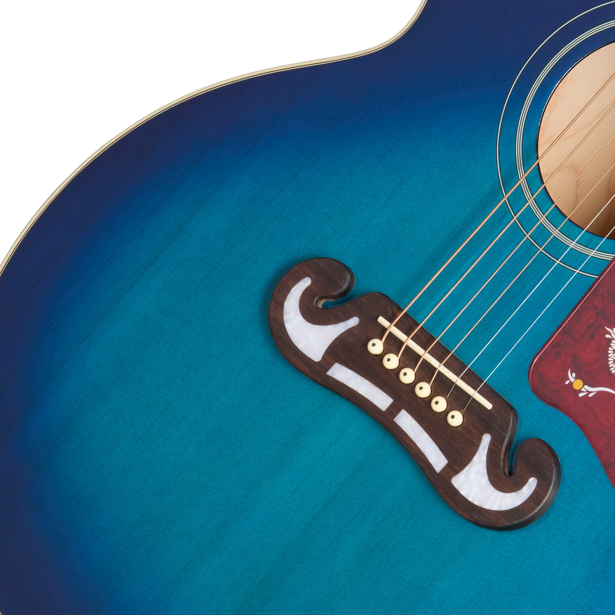Epiphone J-200 Studio EC, Blueberry Burst, Exclusive 8 Epiphone J-200 Studio EC, Blueberry Burst, Exclusive