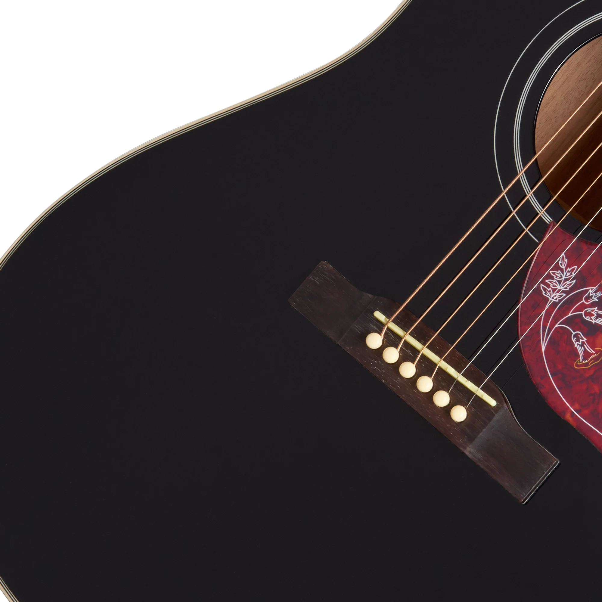 Epiphone Hummingbird Studio EC, Ebony, Exclusive 8 Epiphone Hummingbird Studio EC, Ebony, Exclusive