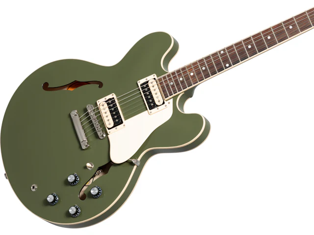 Gibson ES 335 Exclusive, Olive Drab 10 Gibson ES 335 Exclusive, Olive Drab