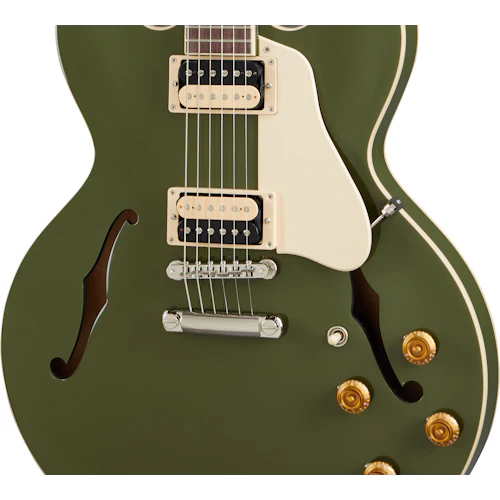 Gibson ES 335 Exclusive, Olive Drab 4 Gibson ES 335 Exclusive, Olive Drab