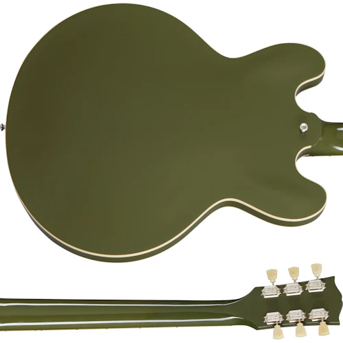 Gibson ES 335 Exclusive, Olive Drab 6 Gibson ES 335 Exclusive, Olive Drab
