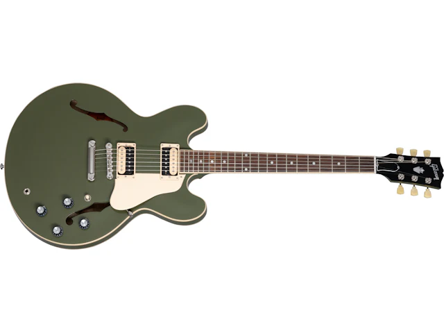Gibson ES 335 Exclusive, Olive Drab 7 Gibson ES 335 Exclusive, Olive Drab