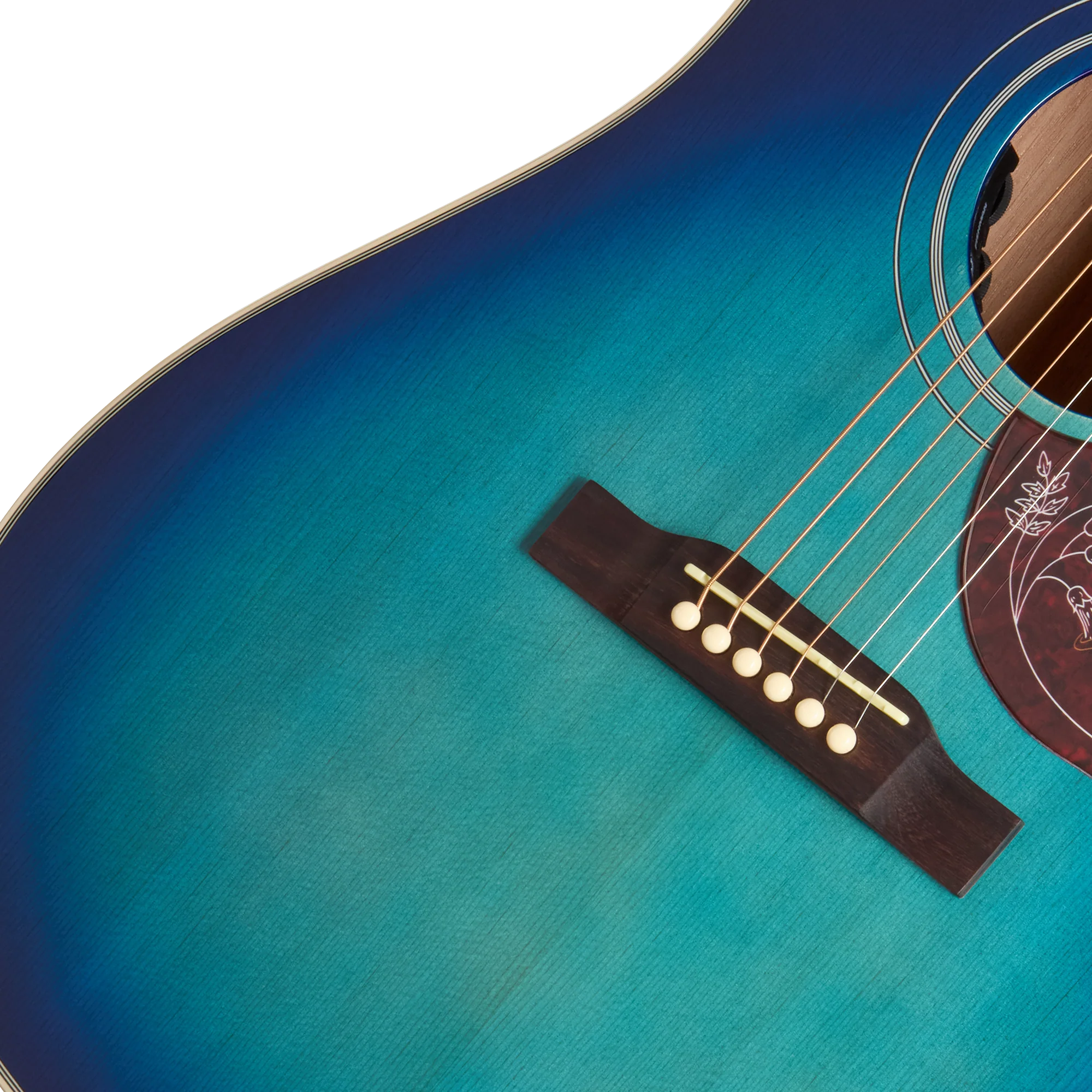 Epiphone Hummingbird Studio, Blueberry Burst, Exclusive 8 Epiphone Hummingbird Studio, Blueberry Burst, Exclusive