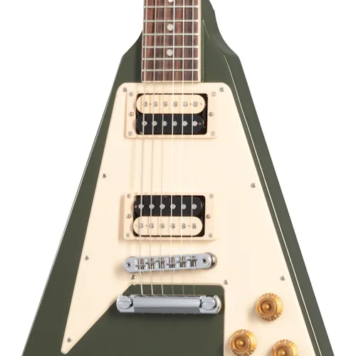 Gibson Flying V 70s, Olive Drab 9 Gibson Flying V 70s, Olive Drab