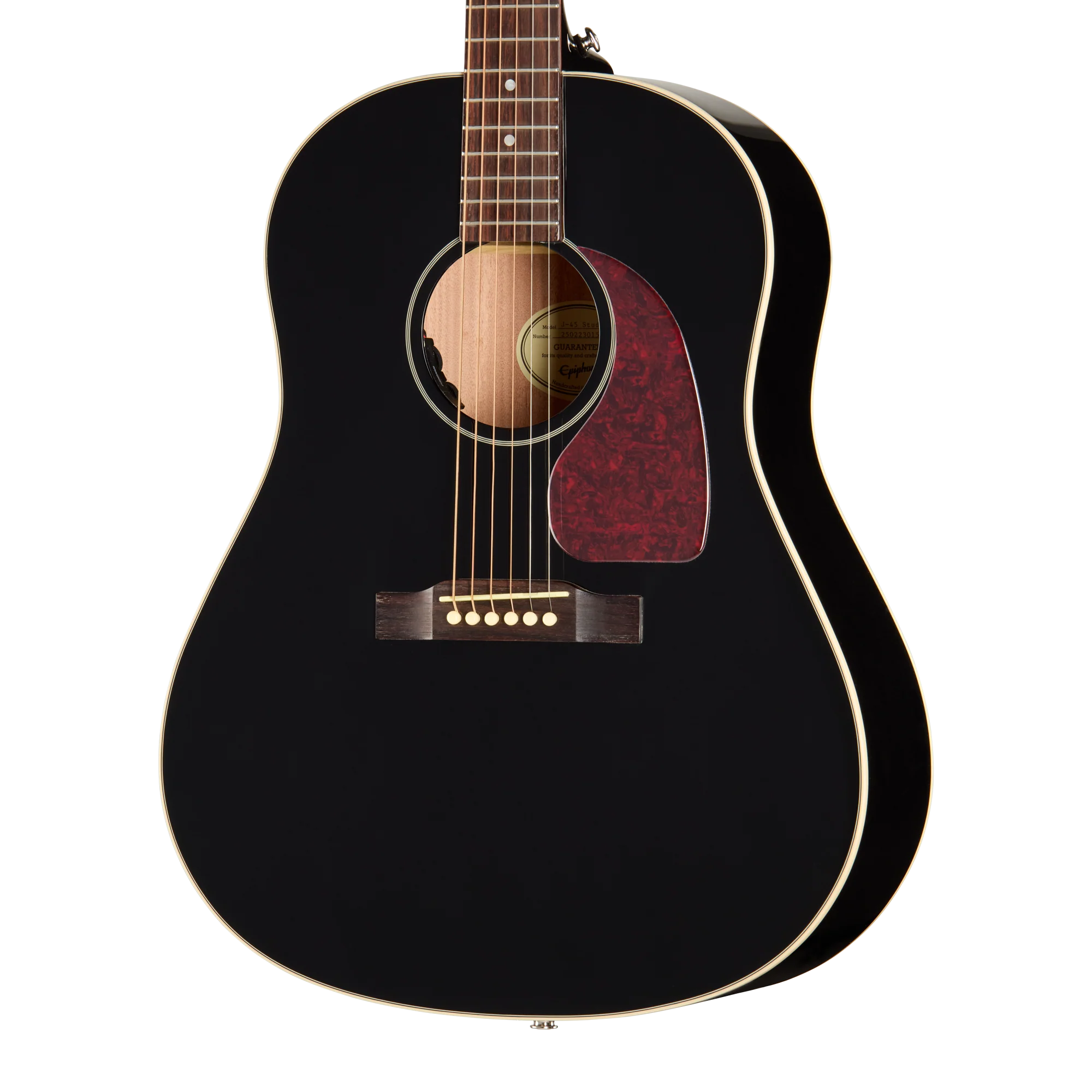 Epiphone J-45 Studio, Ebony, Exclusive