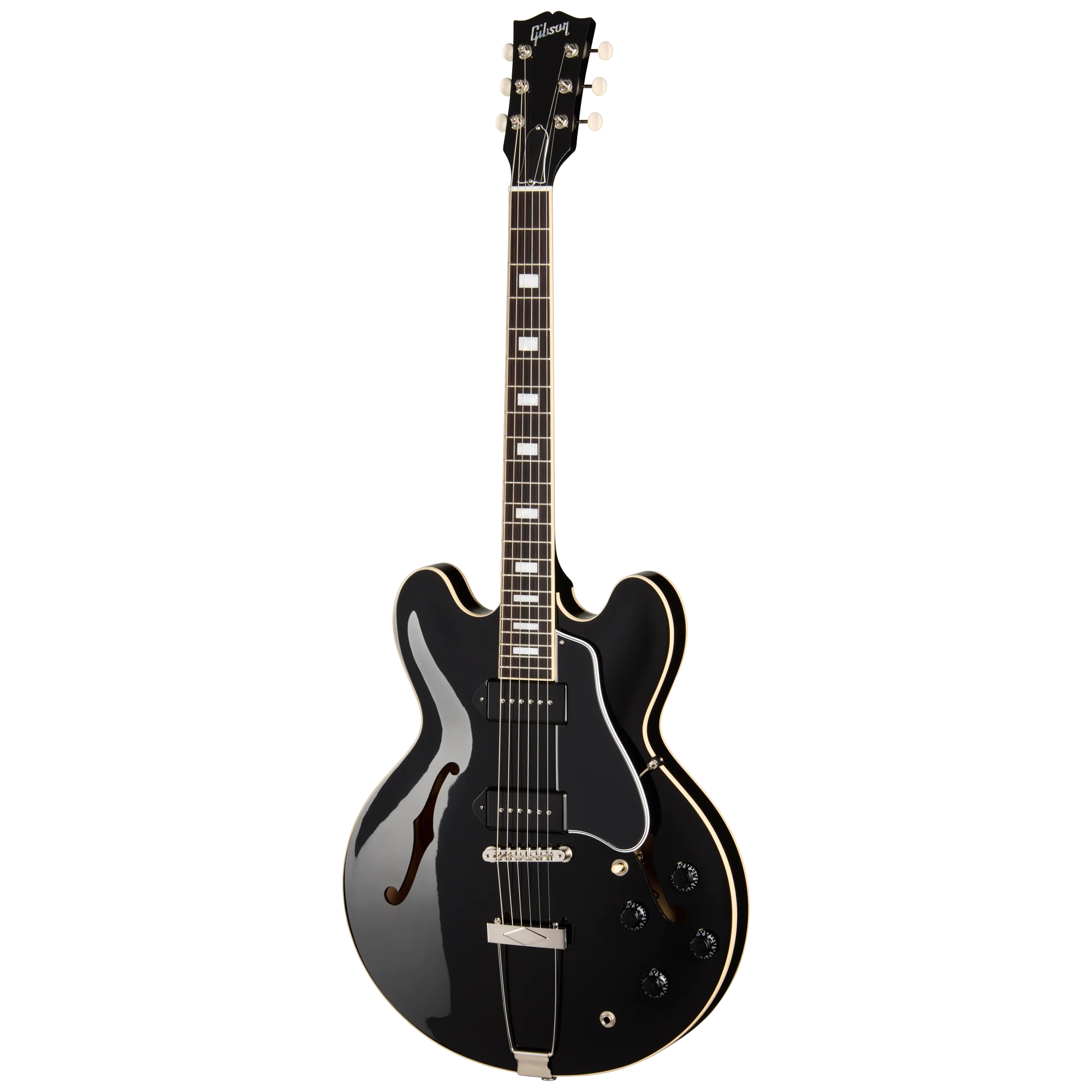 Gibson ES-330, Ebony, Exclusive 3 Gibson ES-330, Ebony, Exclusive