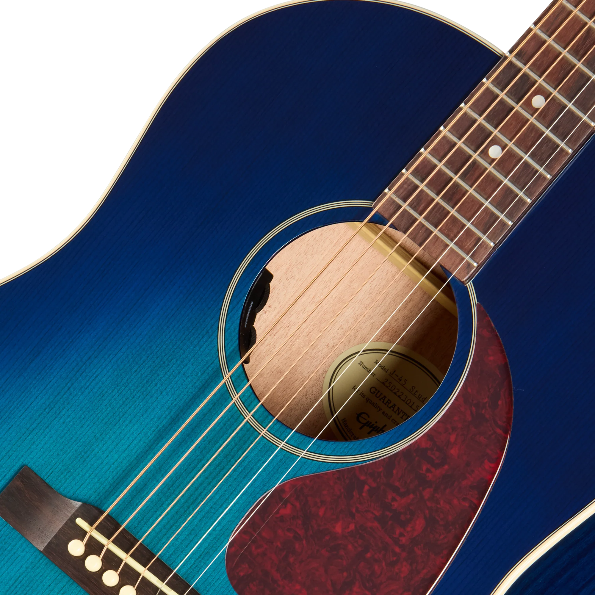 Epiphone J-45 Studio, Blueberry Burst, Exclusive 7 Epiphone J-45 Studio, Blueberry Burst, Exclusive