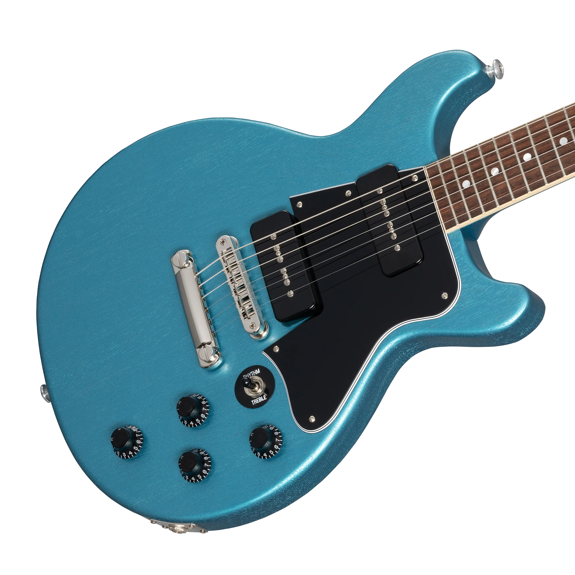 Gibson Rick Beato Les Paul Special Double Cut, TV Blue Mist 2 Gibson Rick Beato Les Paul Special Double Cut, TV Blue Mist