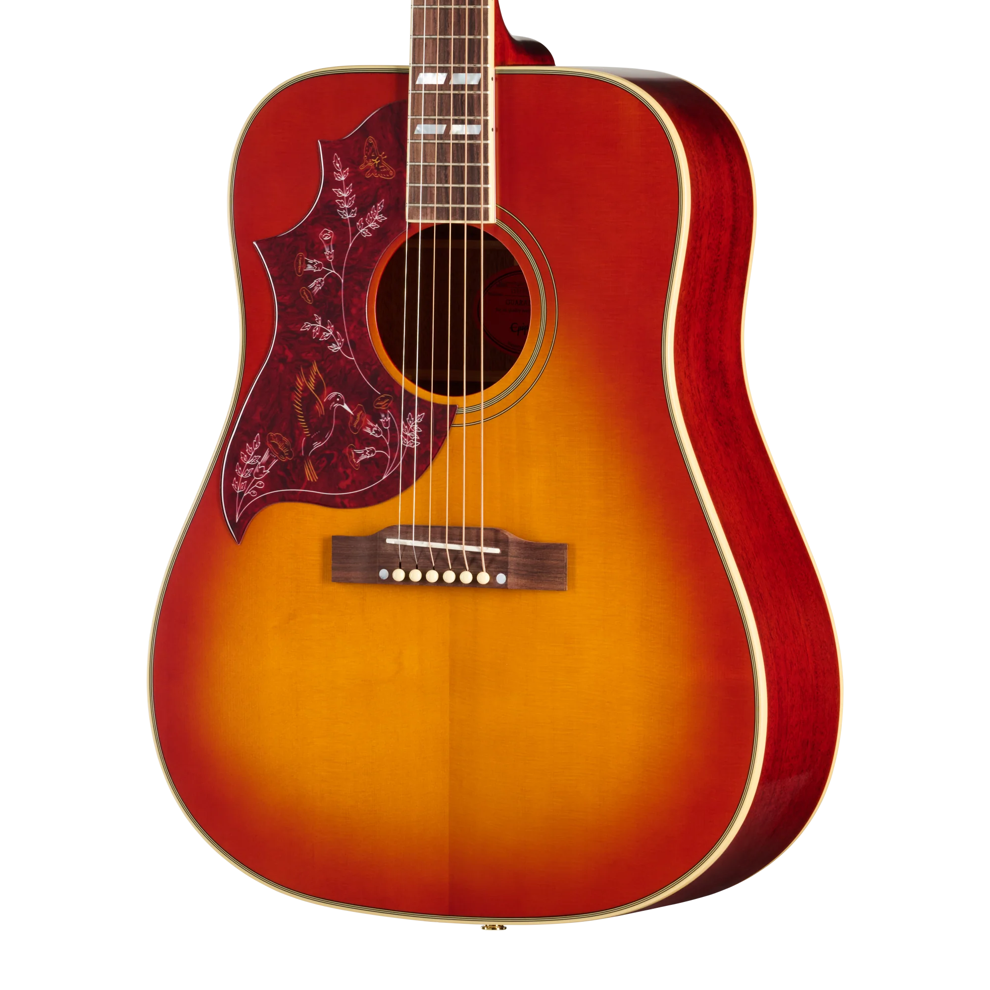 Epiphone Hummingbird Standard, Left-Handed, Cherry Sunburst