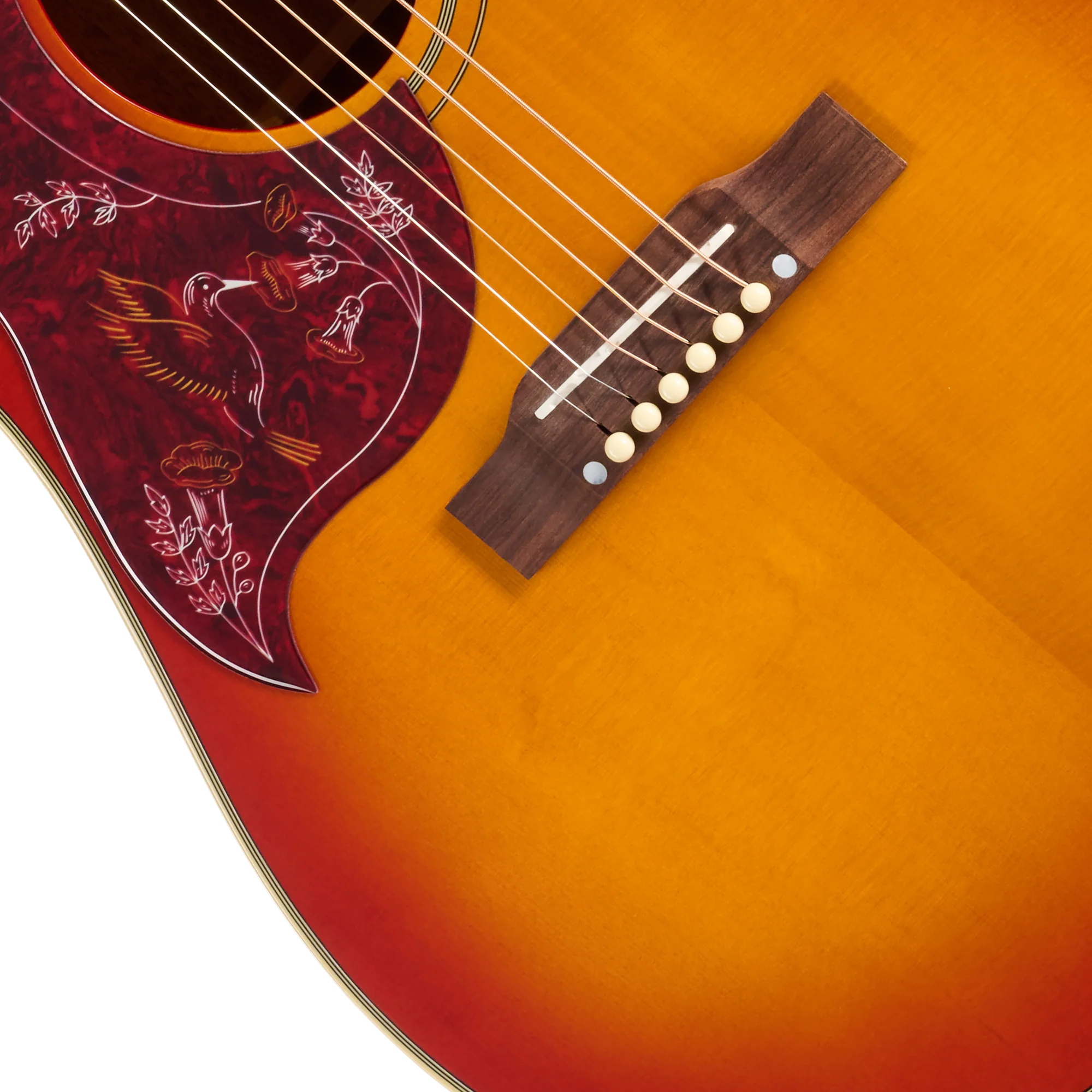 Epiphone Hummingbird Standard, Left-Handed, Cherry Sunburst 8 Epiphone Hummingbird Standard, Left-Handed, Cherry Sunburst
